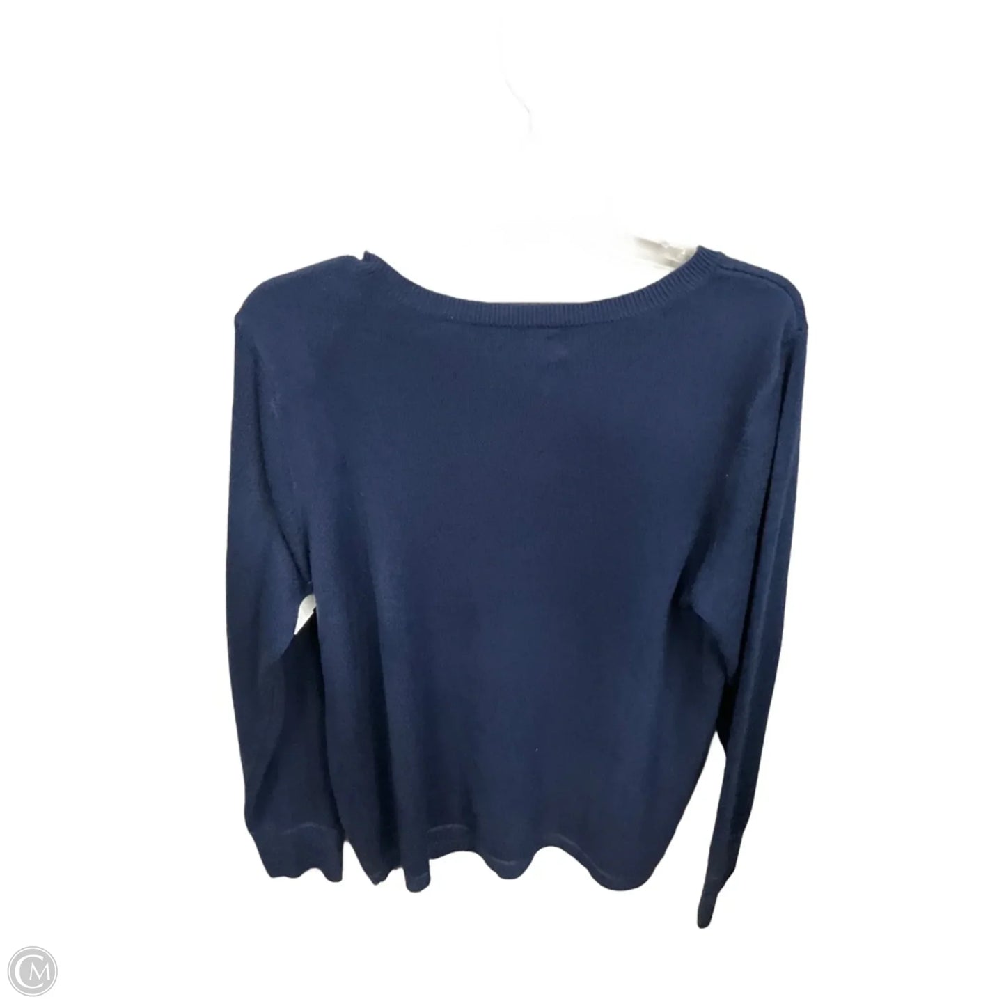 Sweater By Croft And Barrow In Navy, Size: Xl