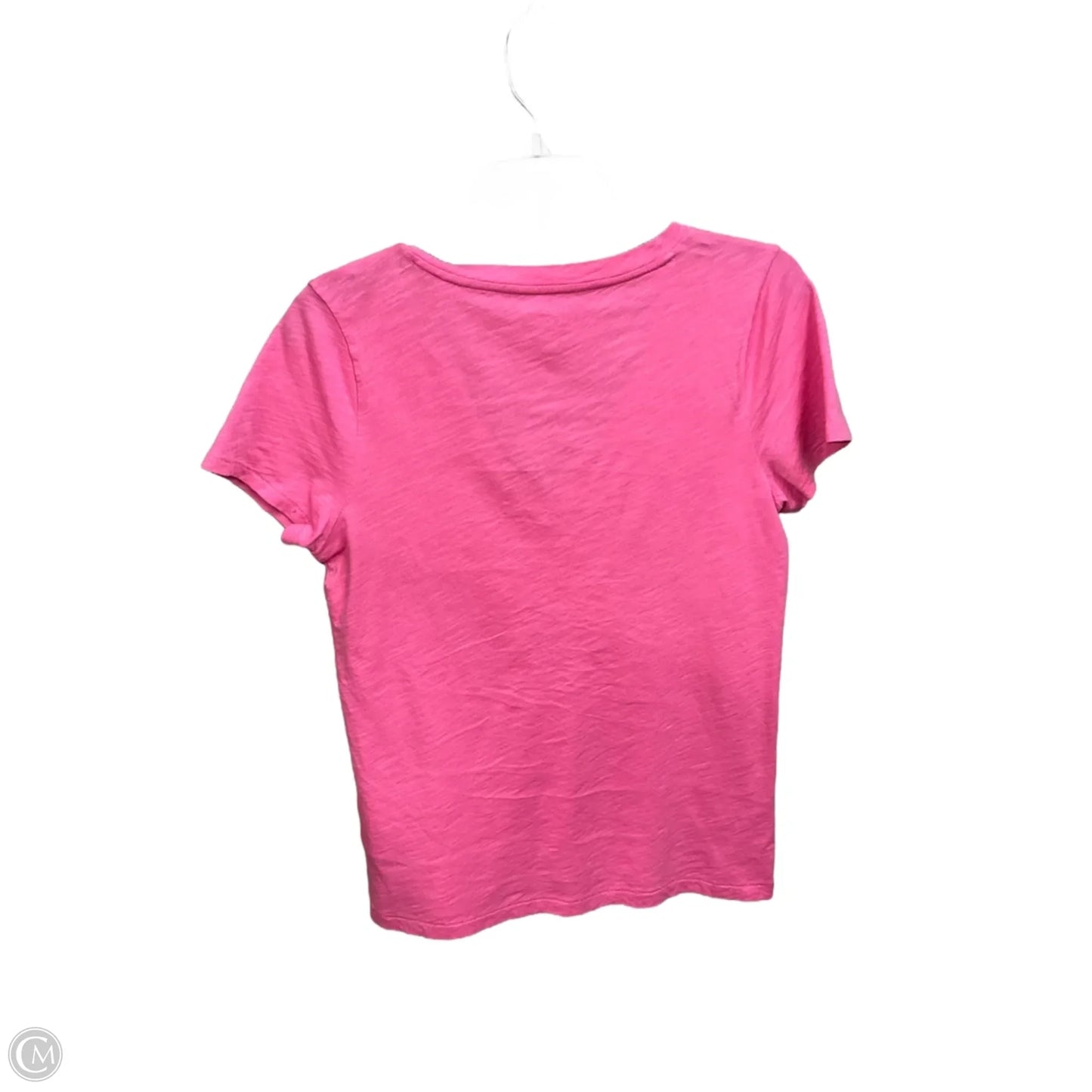 Top Short Sleeve By J. Crew In Pink, Size: M
