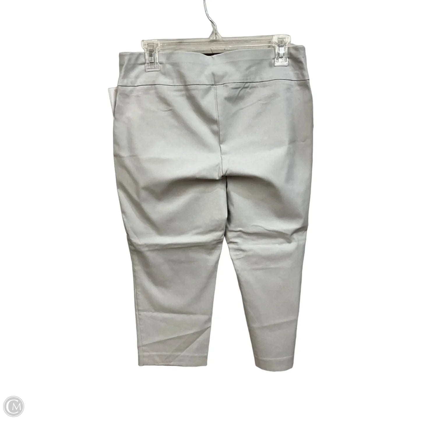 Capris By Alfani In Grey, Size: 12p