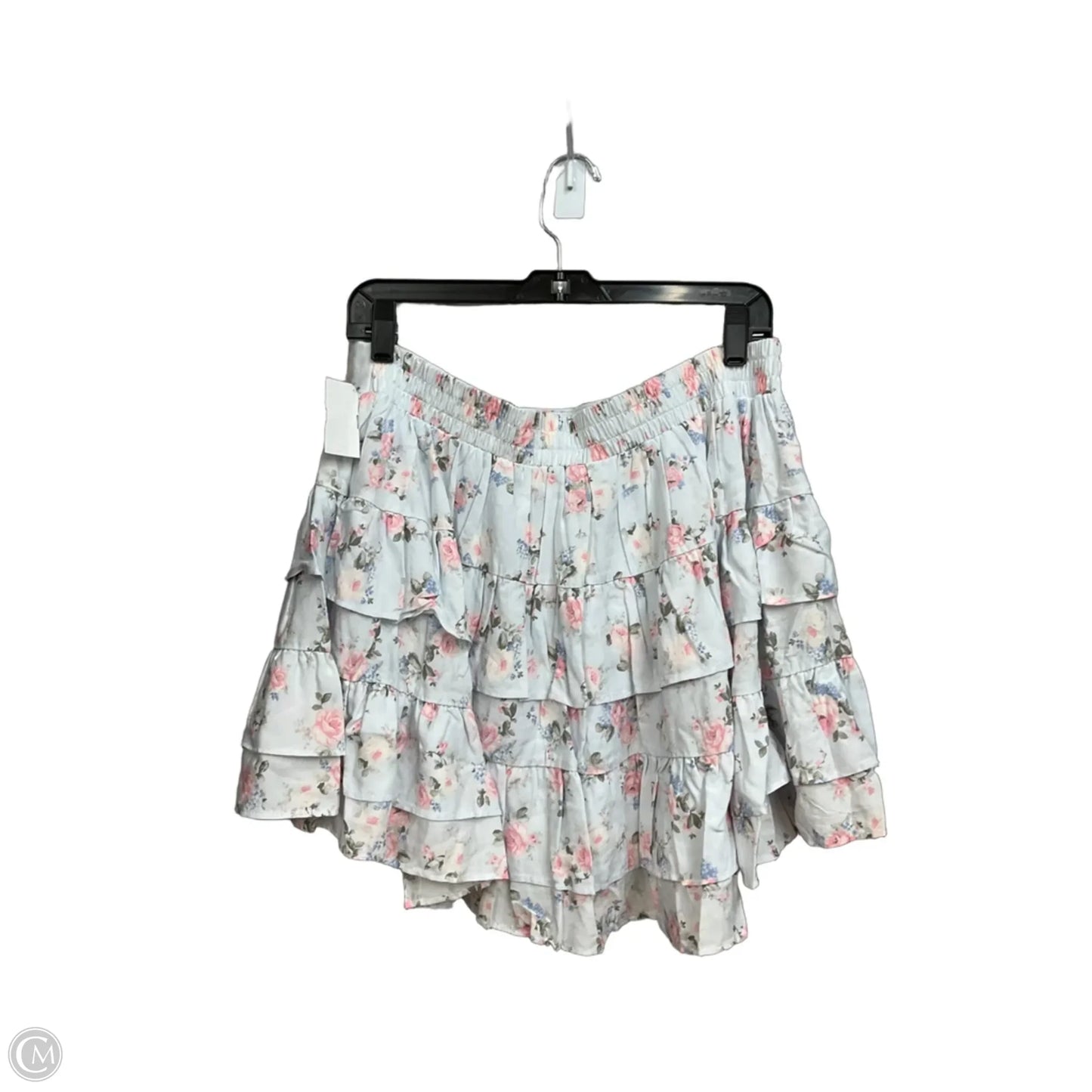 Top 2pc Short Sleeve By Torrid In Floral Print, Size: L
