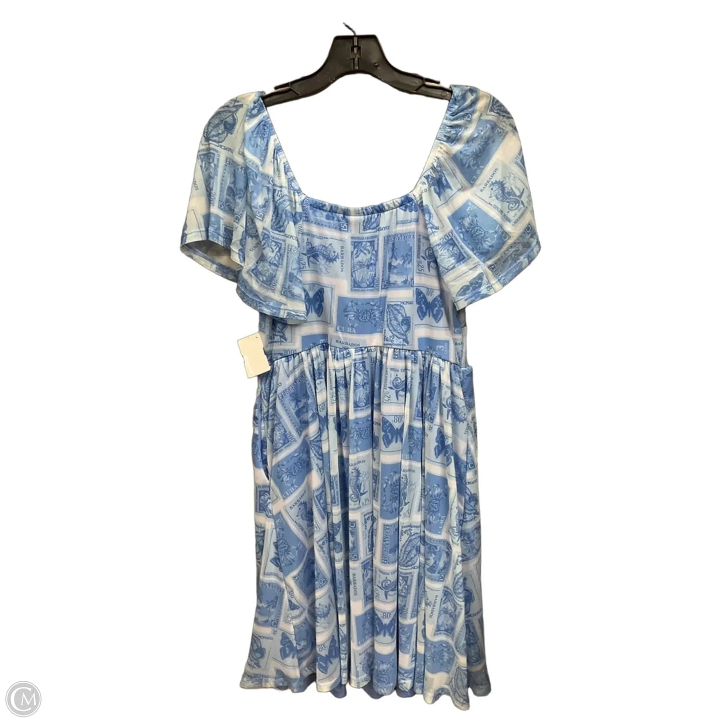 Dress Casual Short By Torrid In Blue, Size: L
