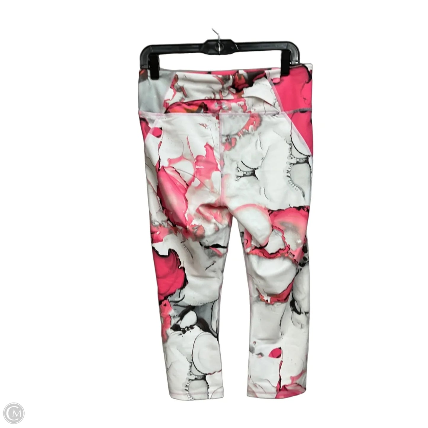 Athletic Leggings By Under Armour In Pink, Size: L