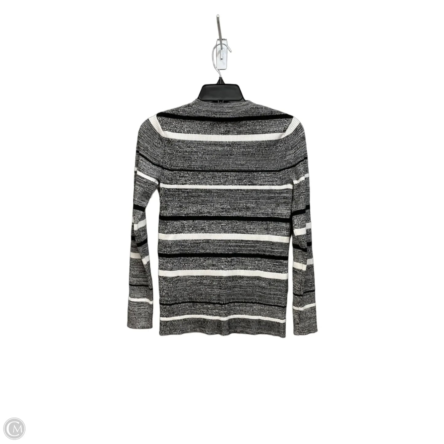 Top Long Sleeve By Banana Republic In Grey, Size: S