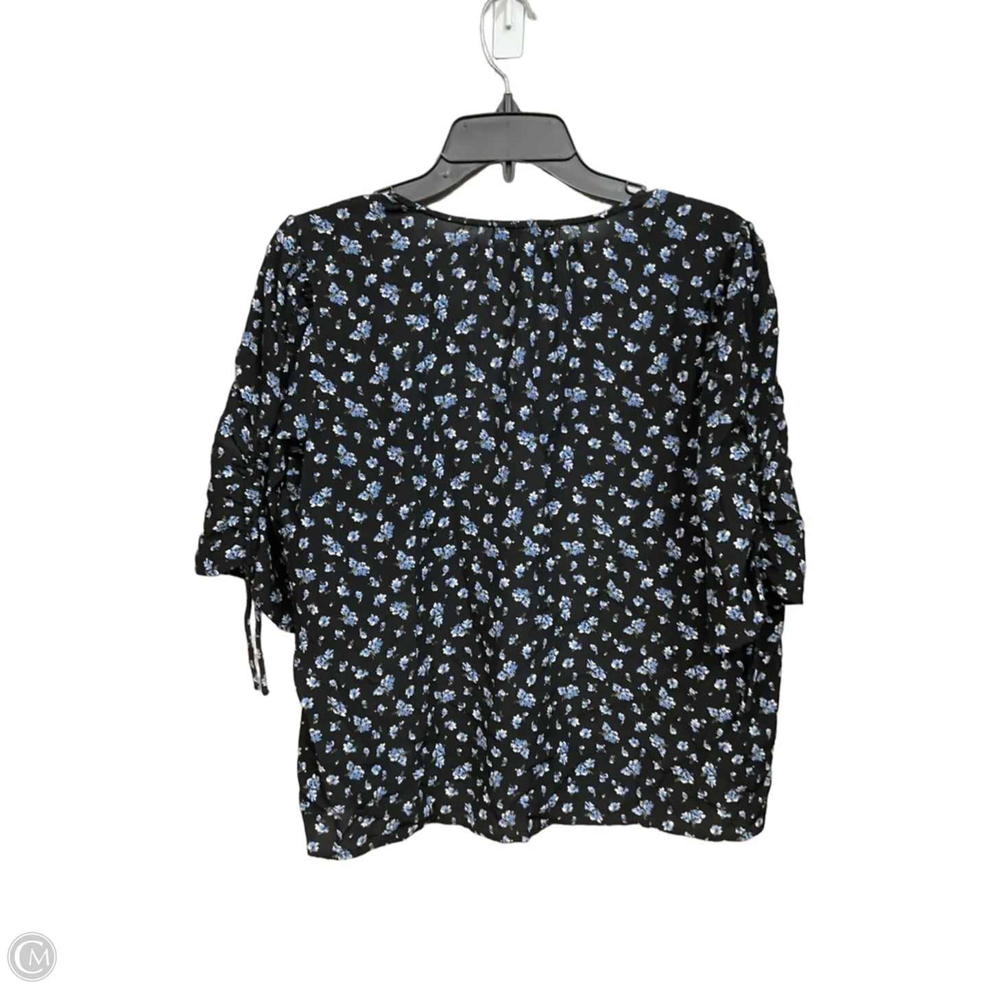 Top Short Sleeve By Madewell In Black, Size: Xl