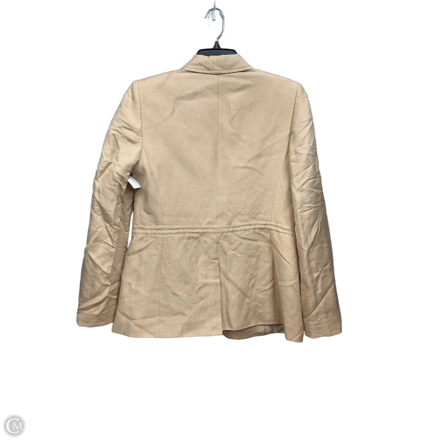 Blazer By Calvin Klein In Tan, Size: M