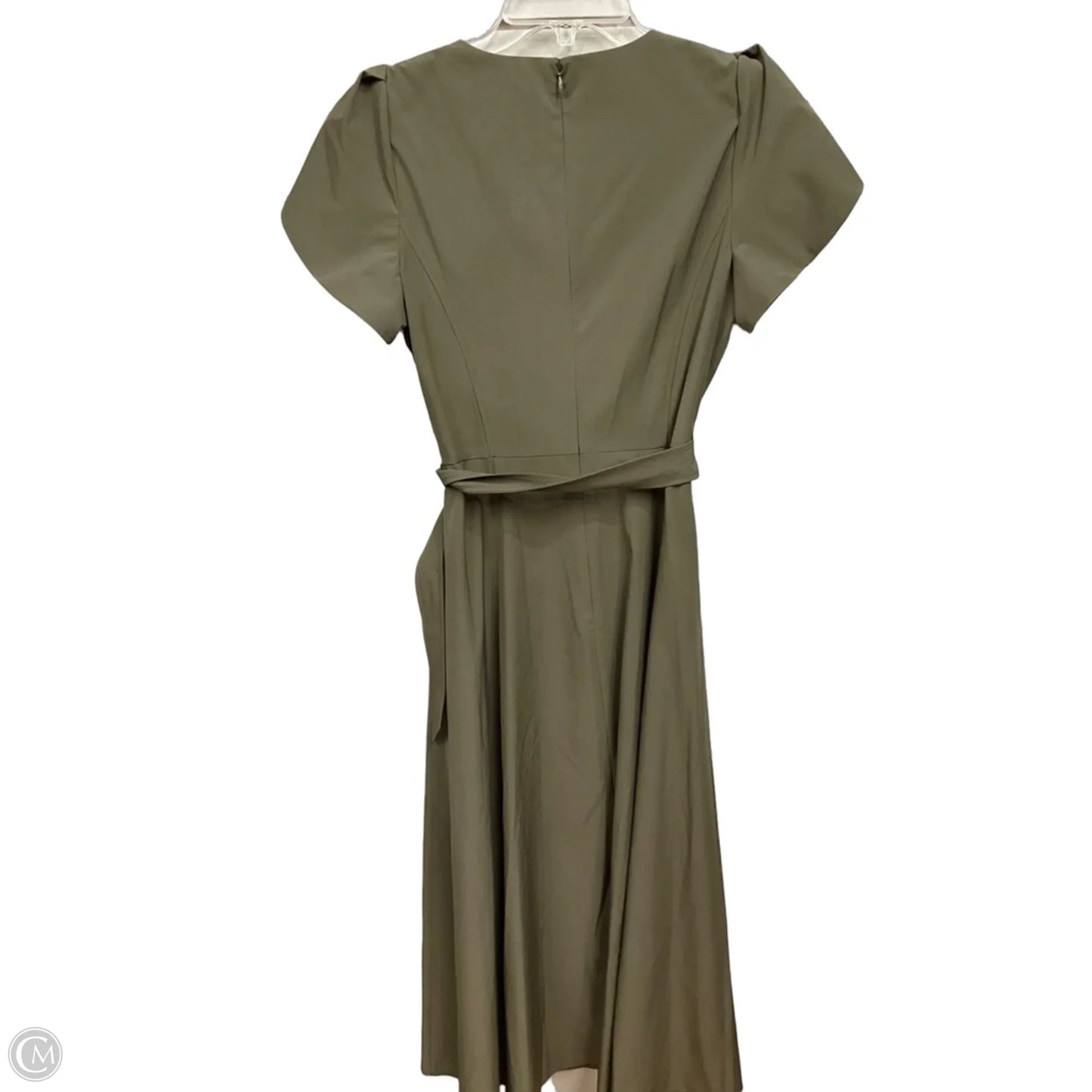 Dress Casual Maxi By Calvin Klein In Green, Size: M