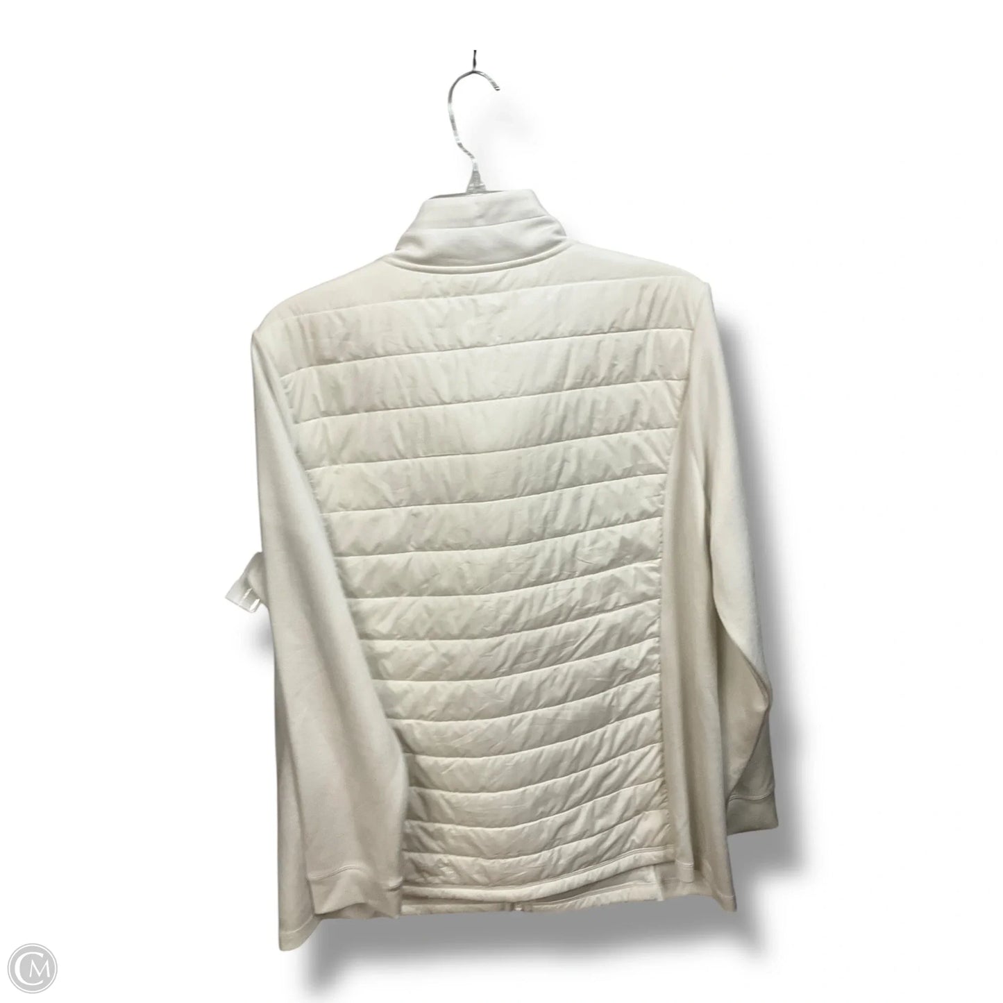 Jacket Puffer & Quilted By J. Jill In White, Size: Xl