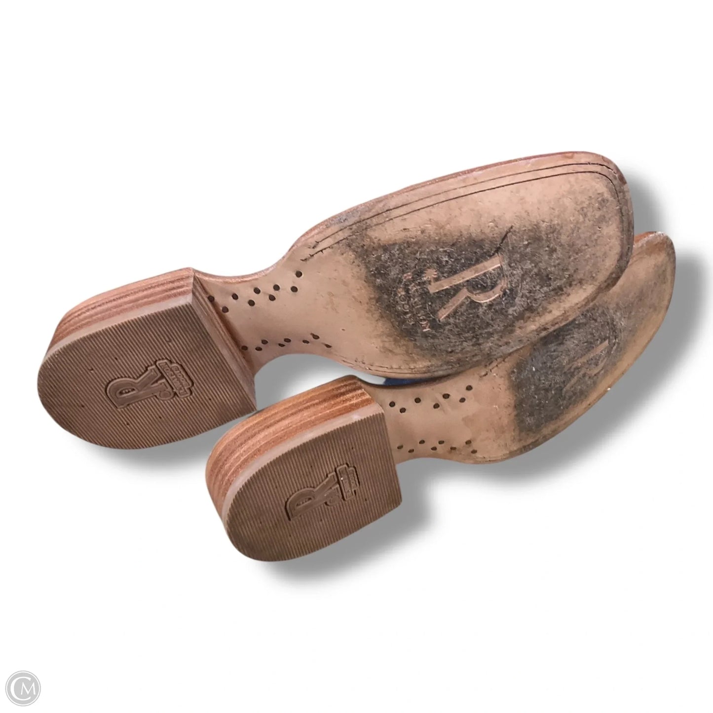 Boots Western By Clothes Mentor In Blue, Size: 7.5