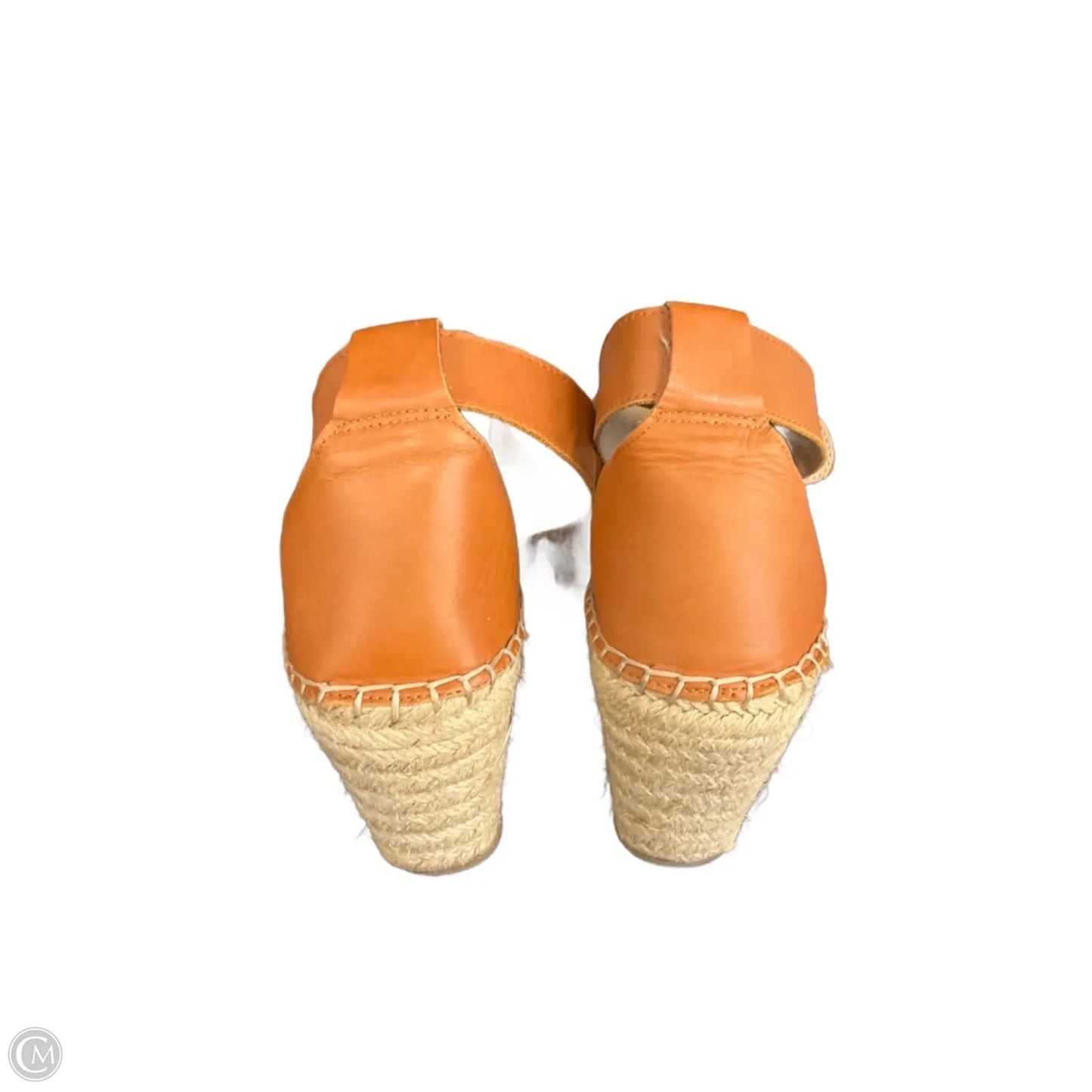 Sandals Heels Wedge By Gap In Tan, Size: 8.5