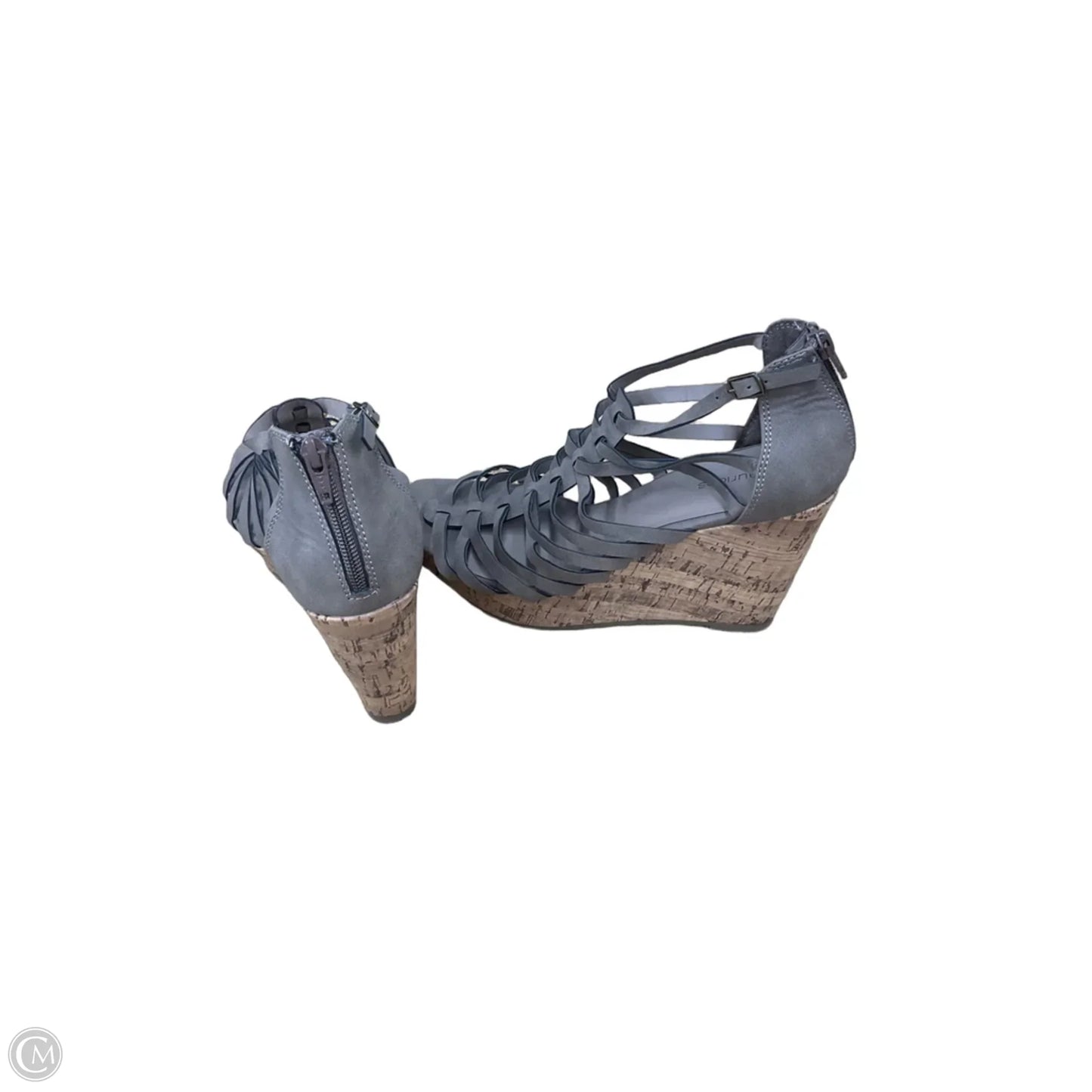 Sandals Heels Wedge By Maurices In Brown, Size: 9.5