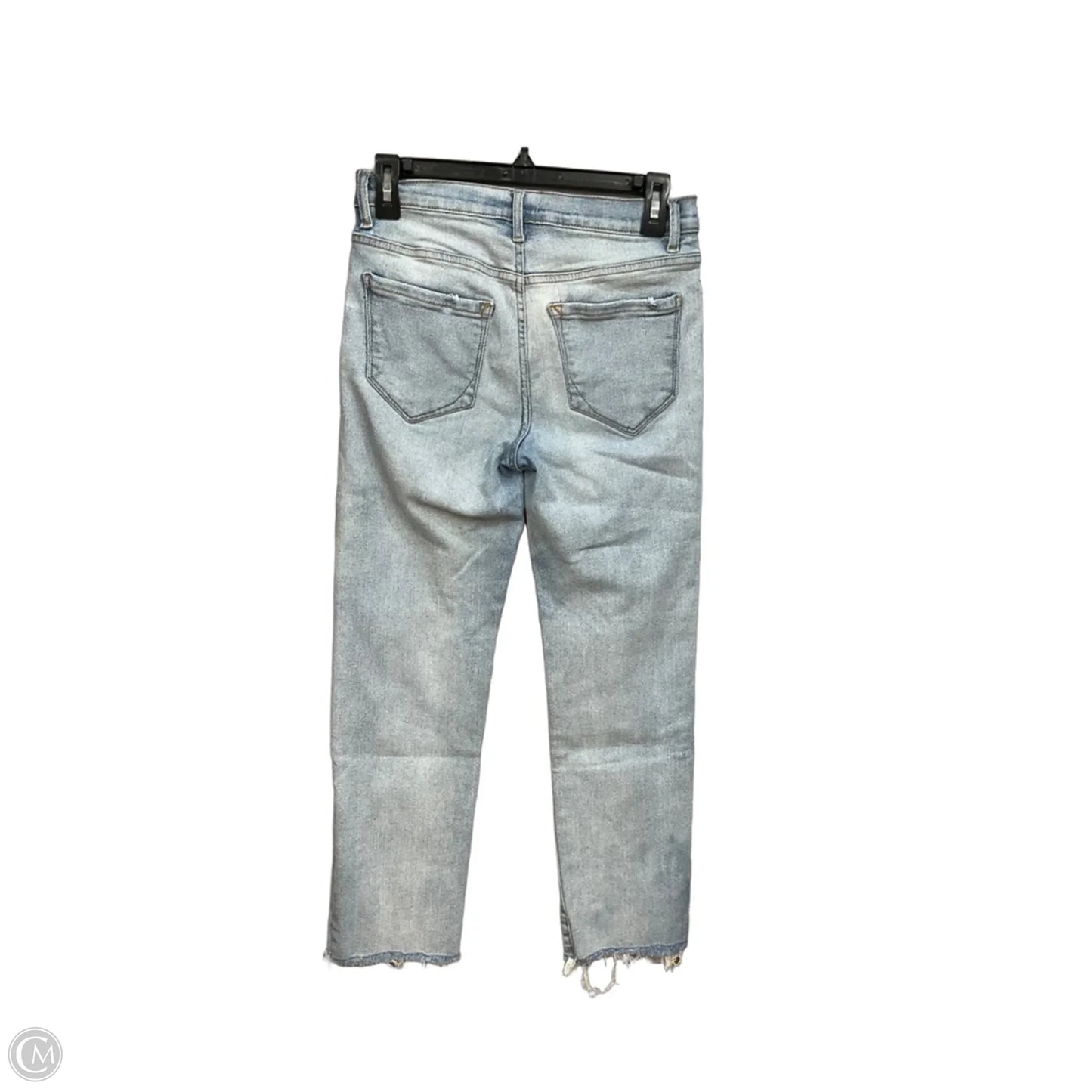 Jeans Straight By Kensie In Blue Denim, Size: 4