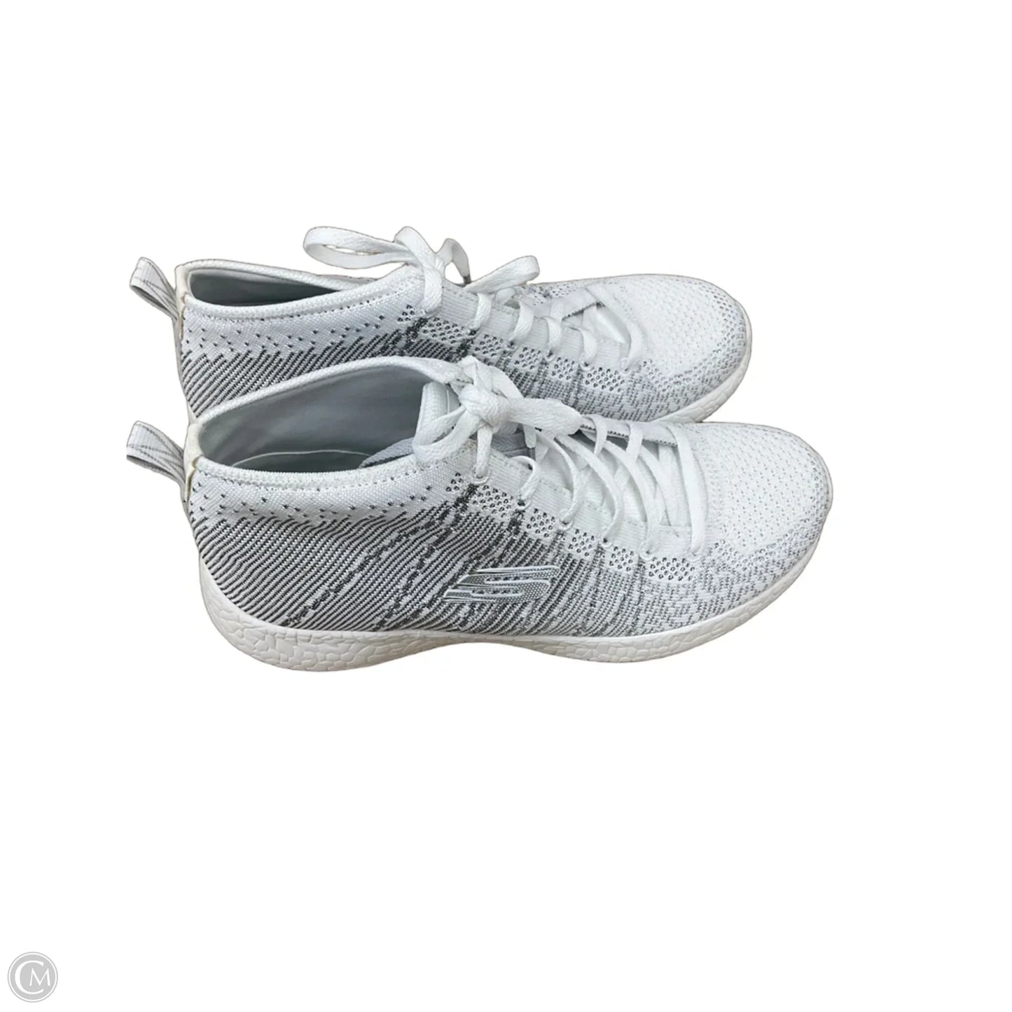 Shoes Sneakers By Skechers In White, Size: 7.5