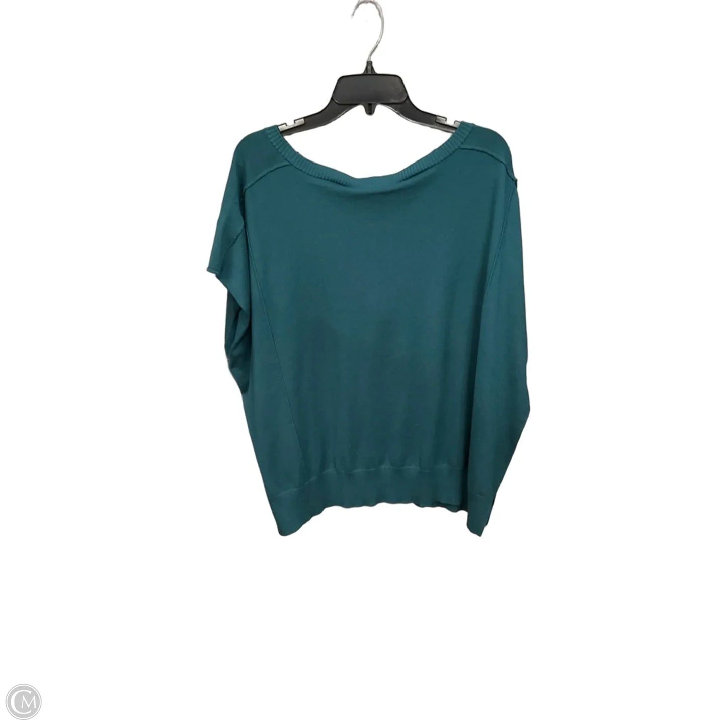 Top Short Sleeve By Adrianna Papell In Green, Size: 2x
