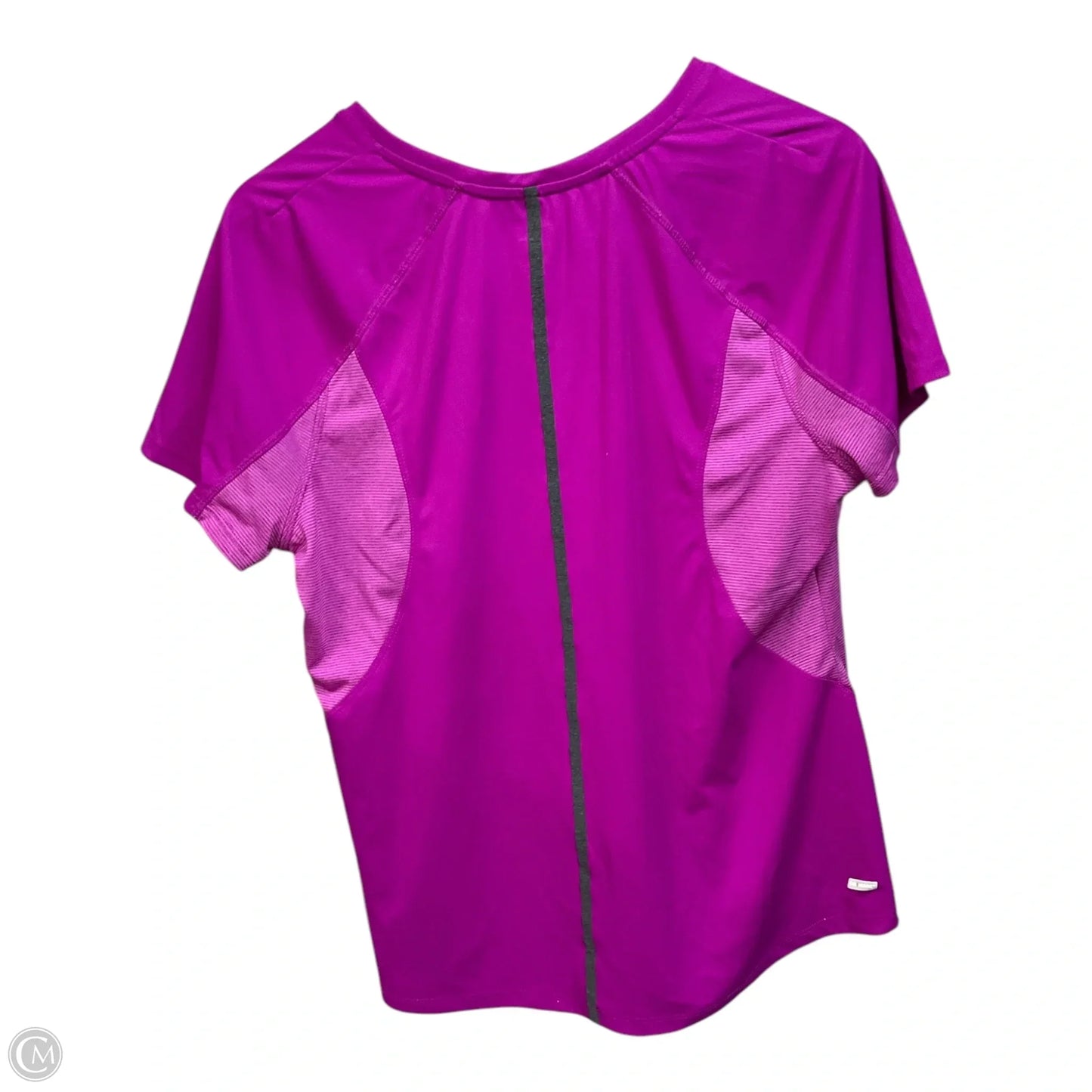Athletic Top Short Sleeve By Danskin Now In Purple, Size: Xl