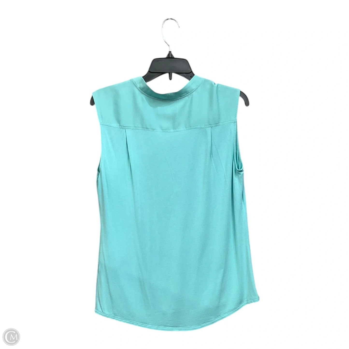 Top Sleeveless By Calvin Klein In Teal, Size: S