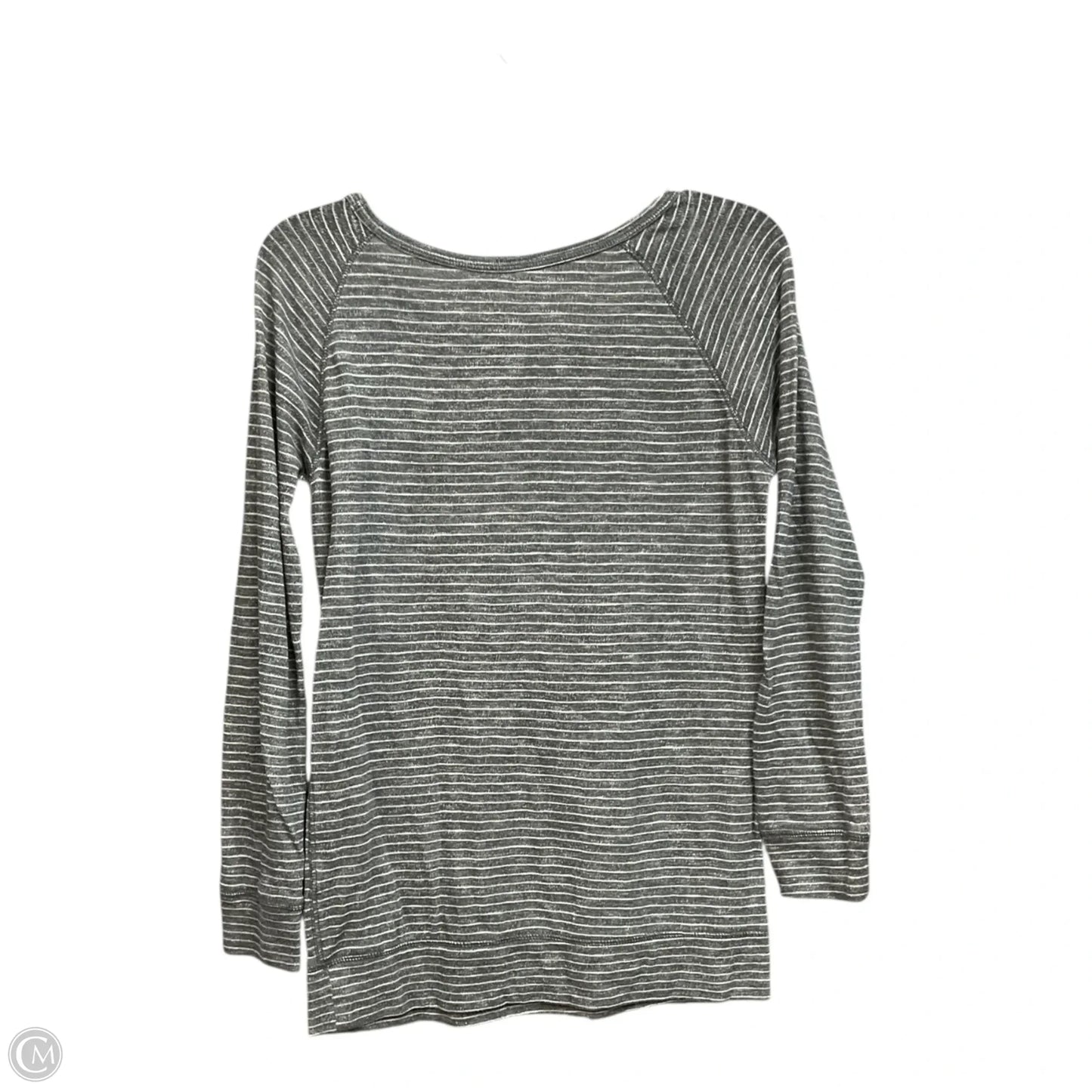 Top Long Sleeve By Ana In Striped Pattern, Size: S