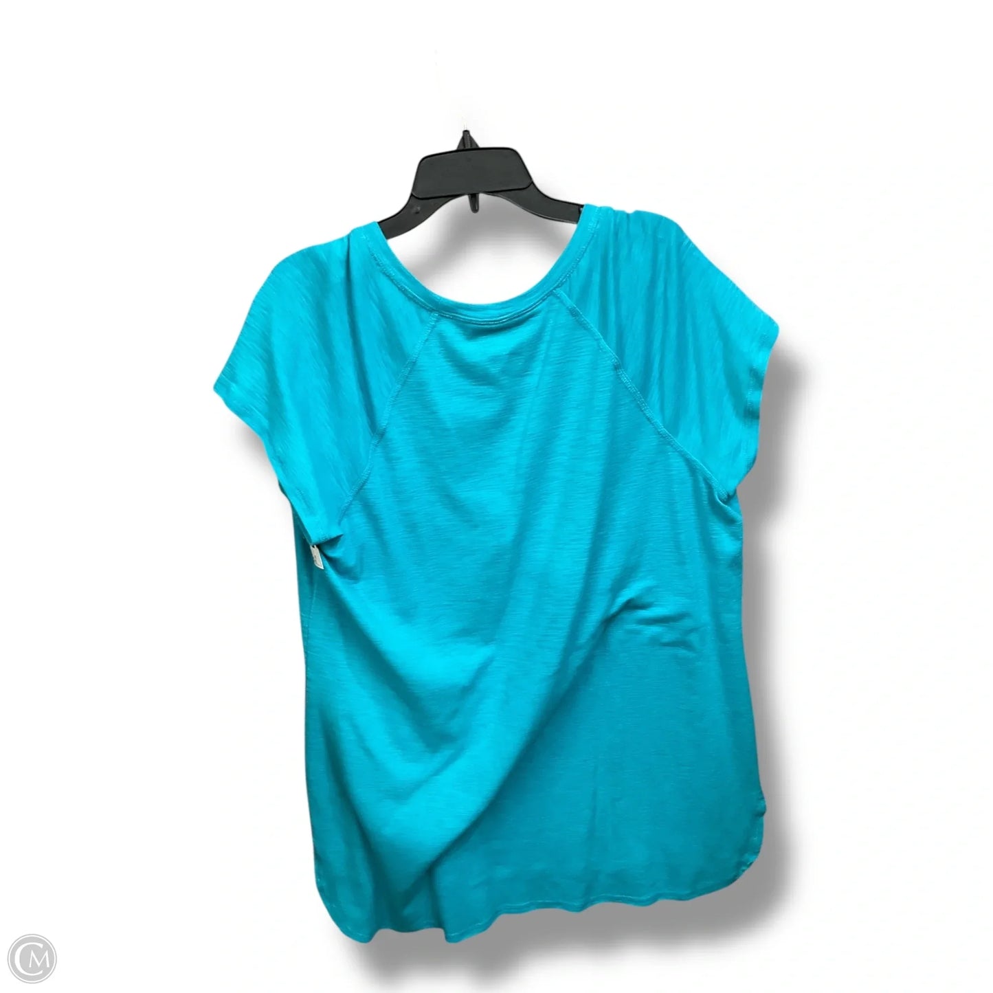 Athletic Top Short Sleeve By Tek Gear In Blue, Size: 2x