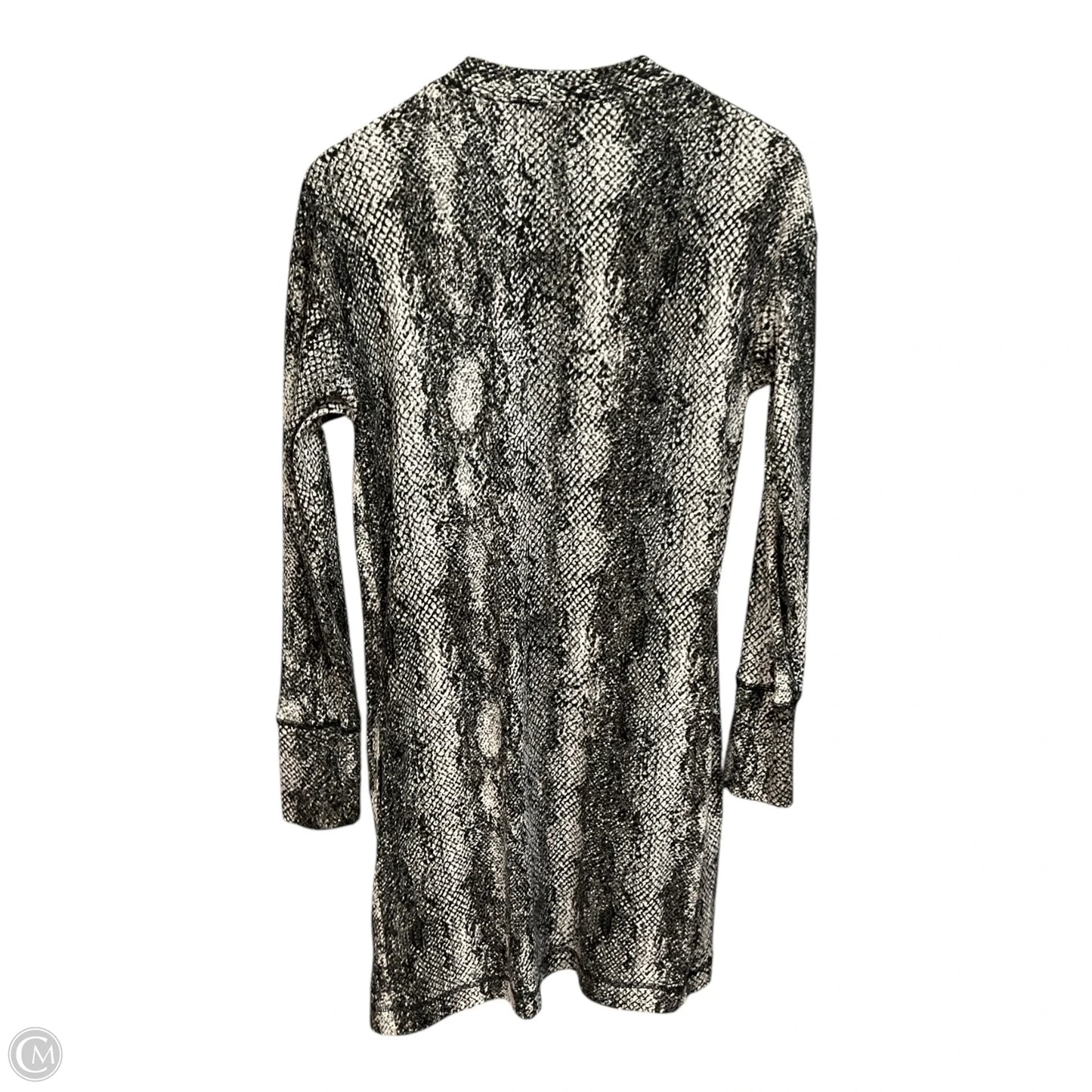 Cardigan By Socialite In Snakeskin Print, Size: S