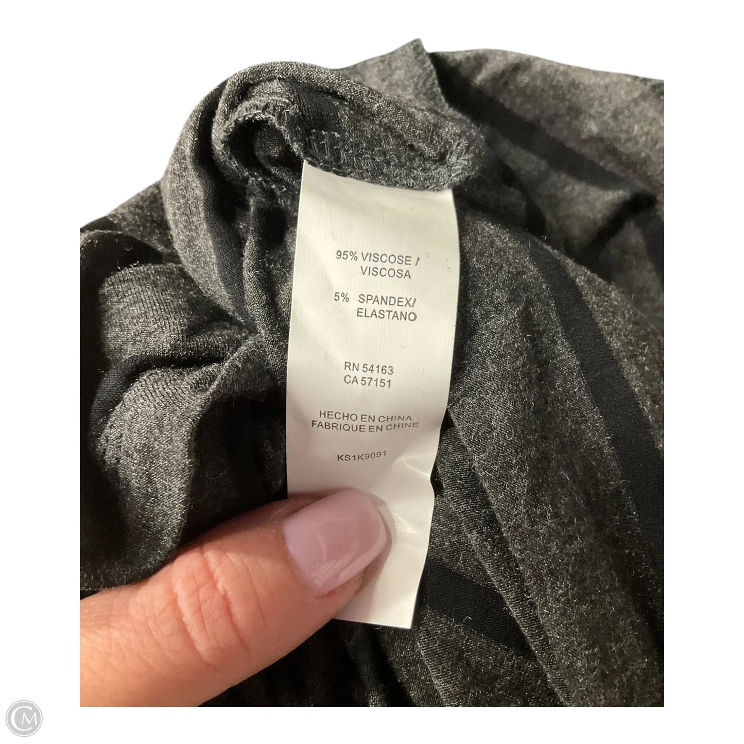 Dress Casual Maxi By Kensie In Black, Size: L