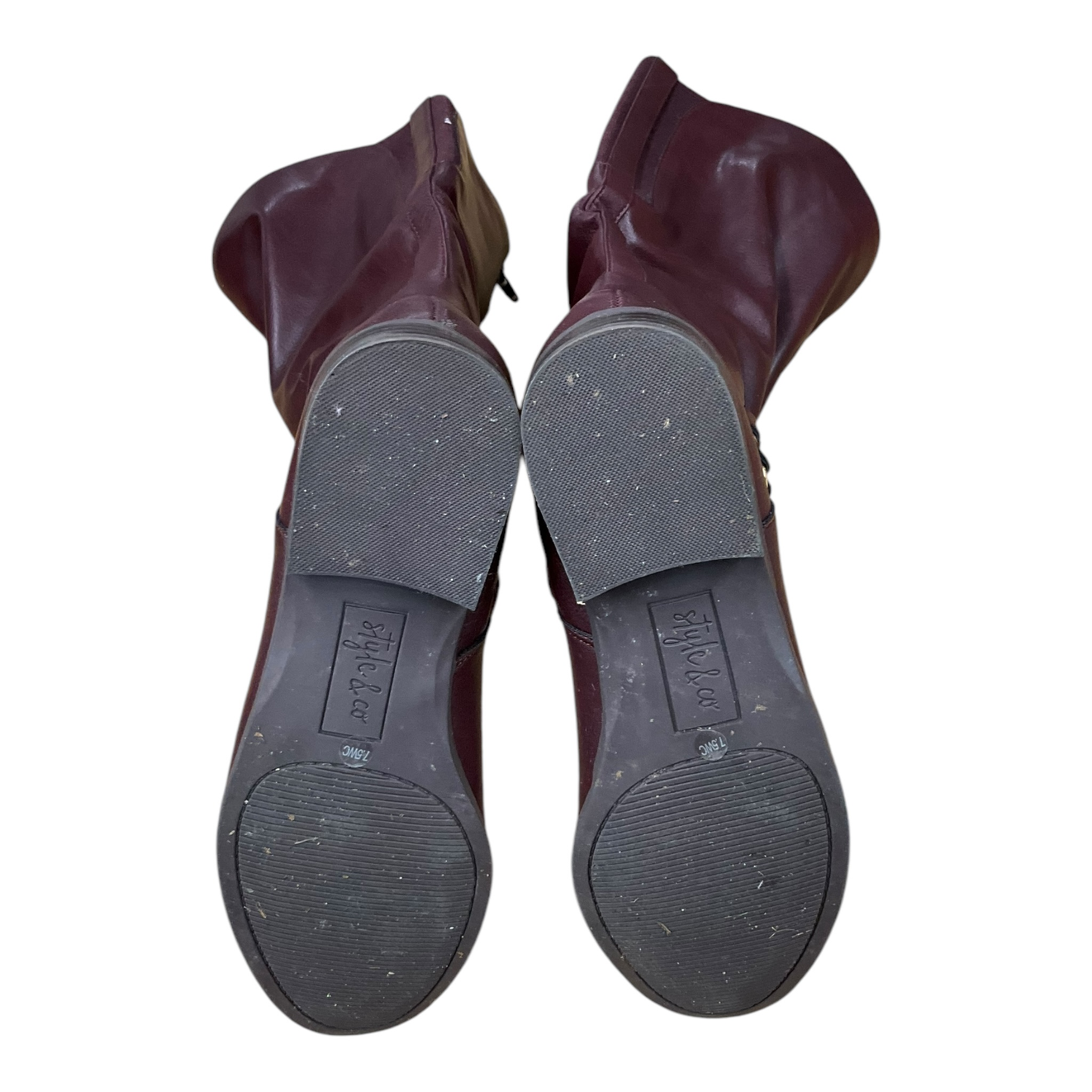 Boots Mid-calf Flats By Style And Company Size: 7.5