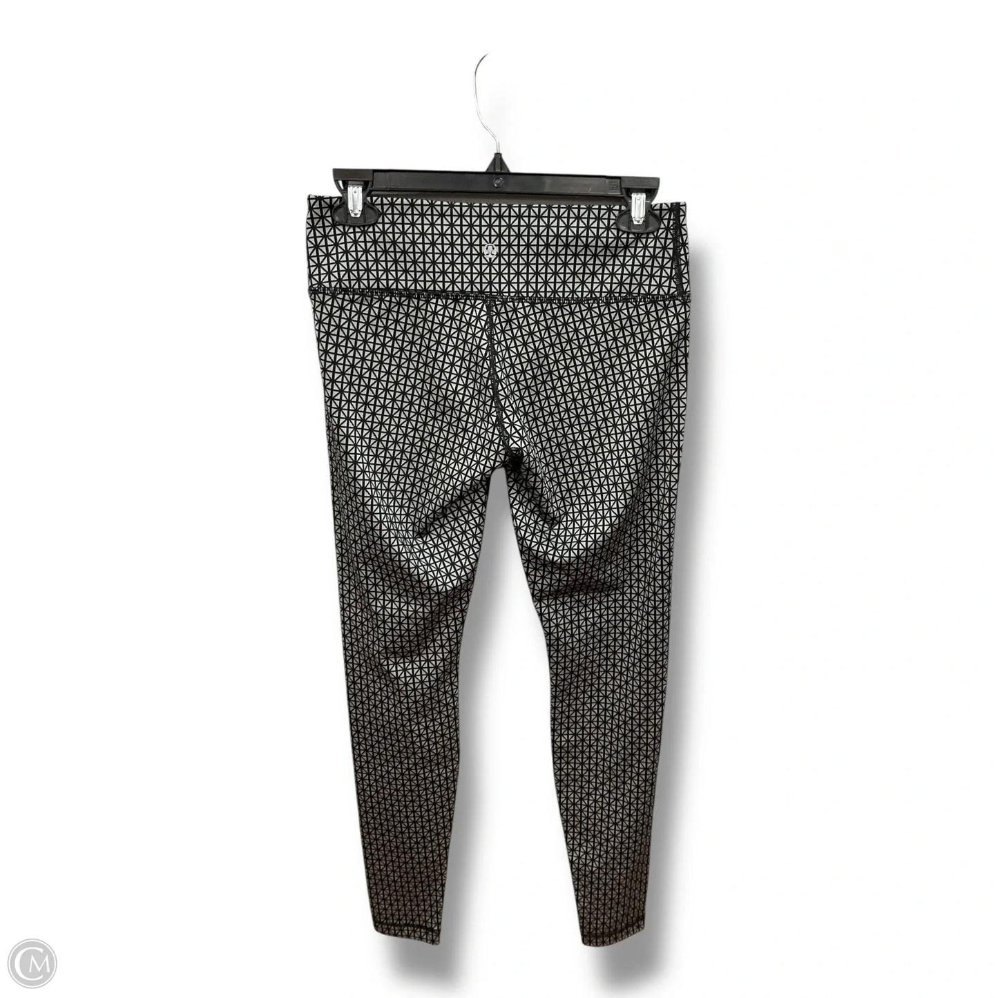 Athletic Leggings By Lululemon In Geometric Pattern, Size: S
