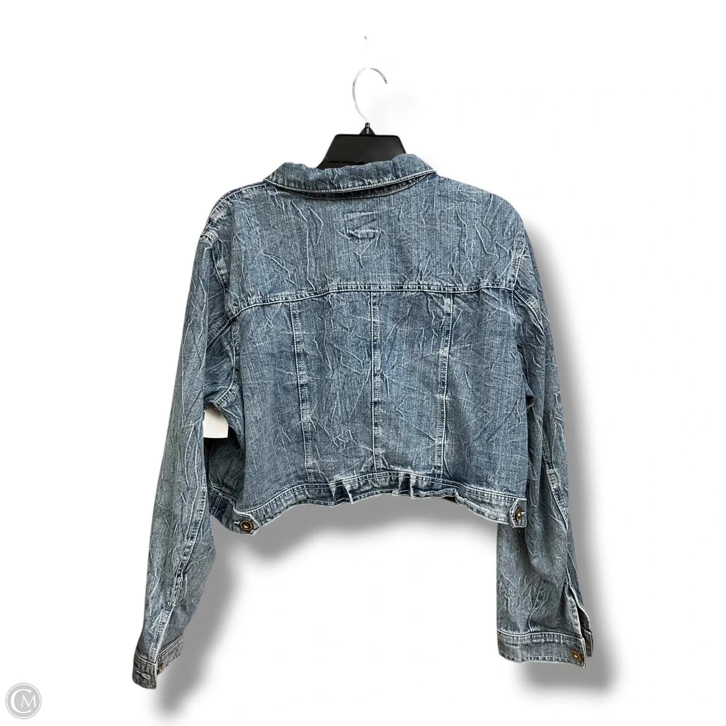 Jacket Denim By Highway In Blue Denim, Size: 2x