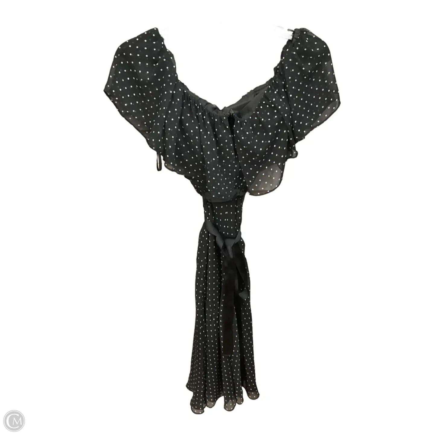 Dress Party Short By White House Black Market In Polkadot Pattern, Size: S