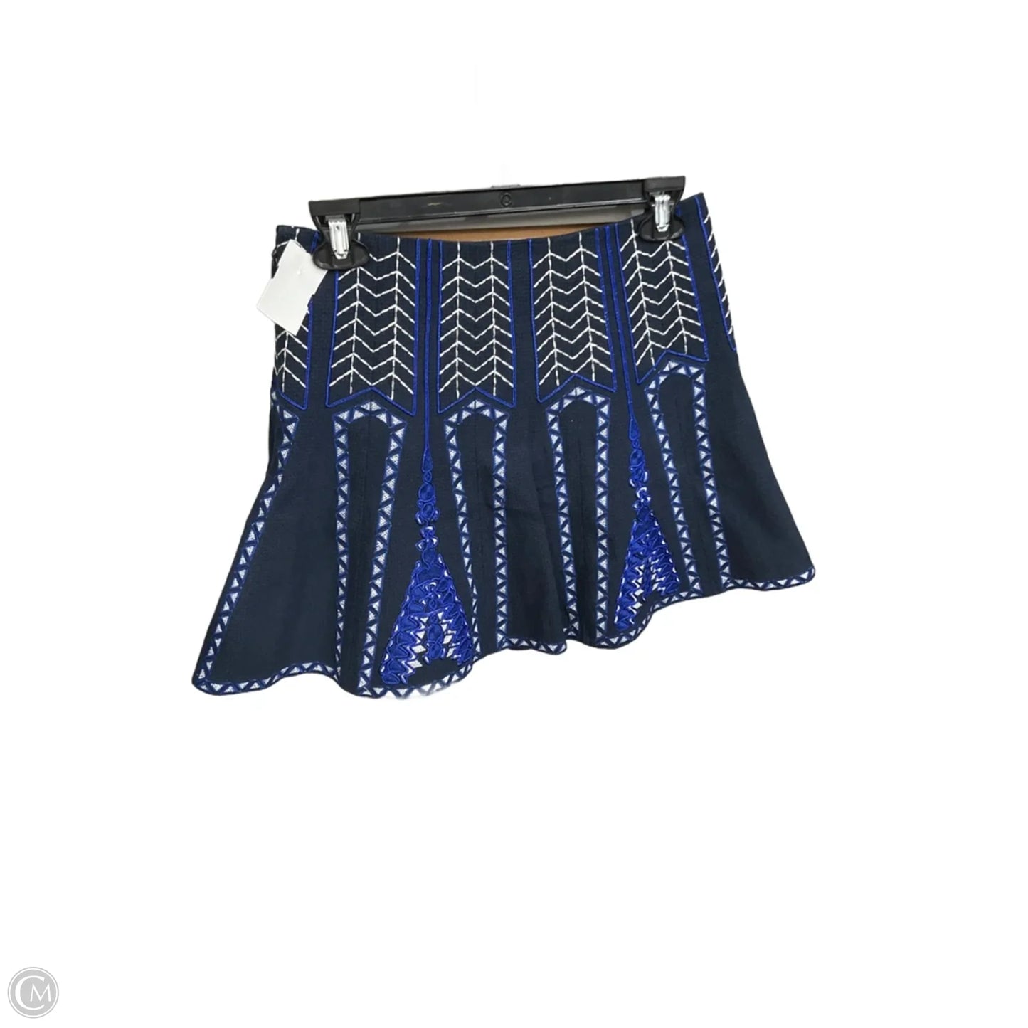 Skirt Mini & Short By Bcbg In Blue, Size: 4