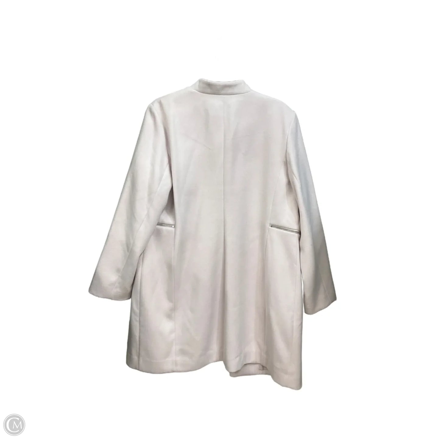 Coat Other By Chicos In Ivory, Size: L
