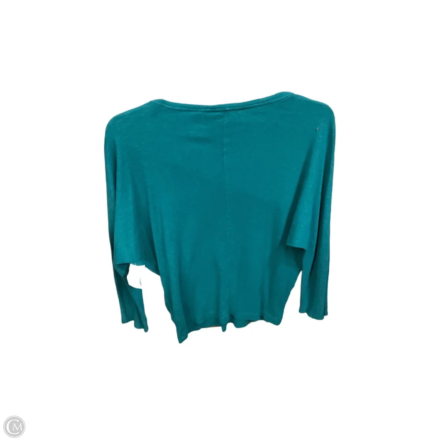 Top 3/4 Sleeve Basic By Rachel Zoe In Teal, Size: S
