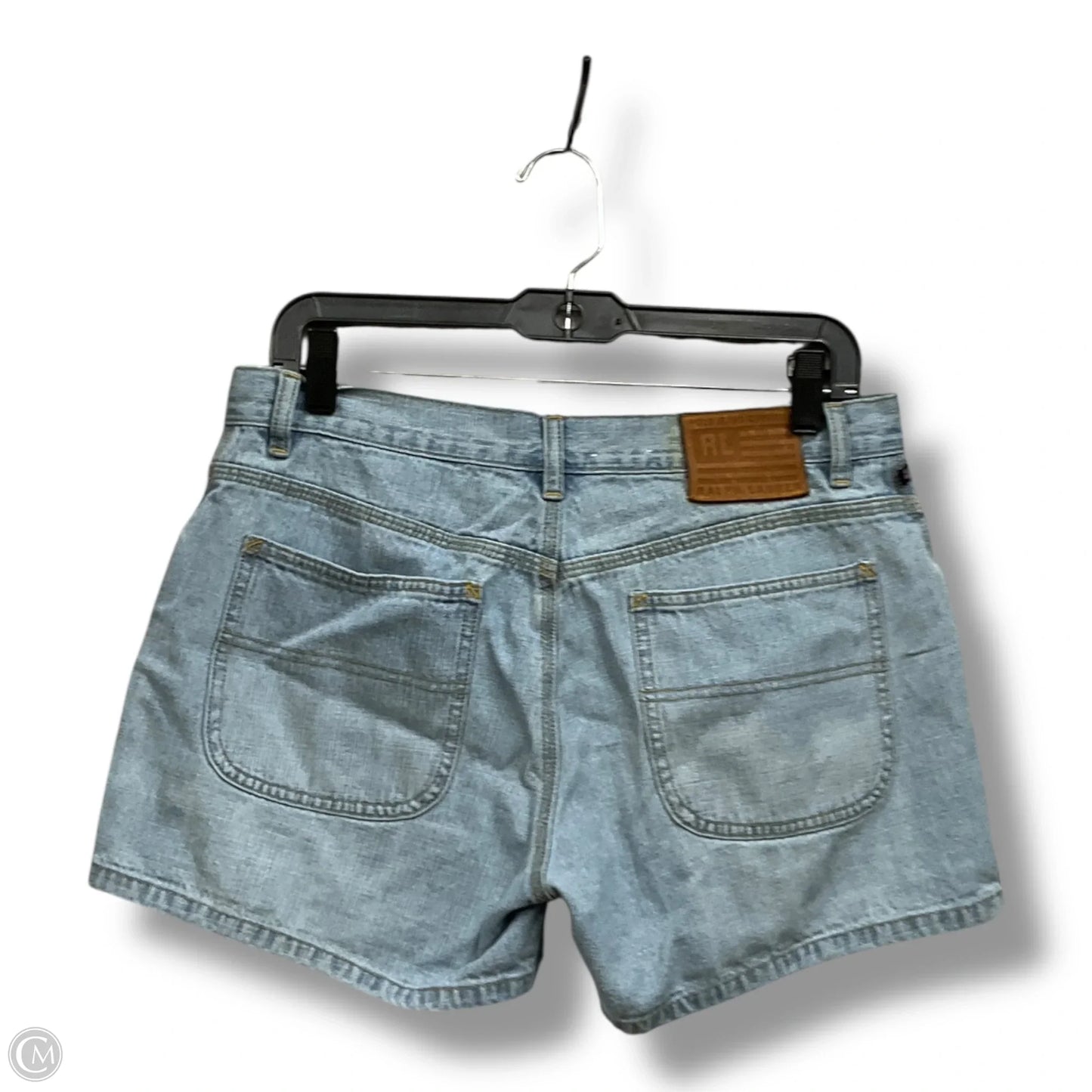 Shorts By Ralph Lauren In Blue Denim, Size: 8