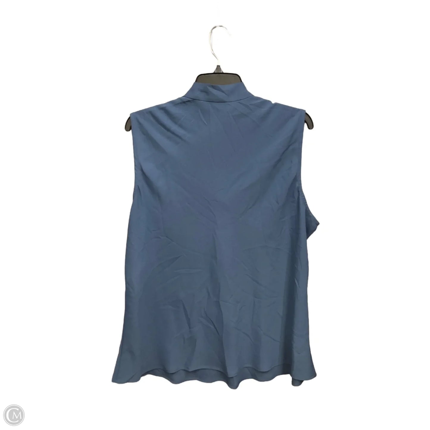 Top Sleeveless Basic By Kasper In Blue, Size: Xl