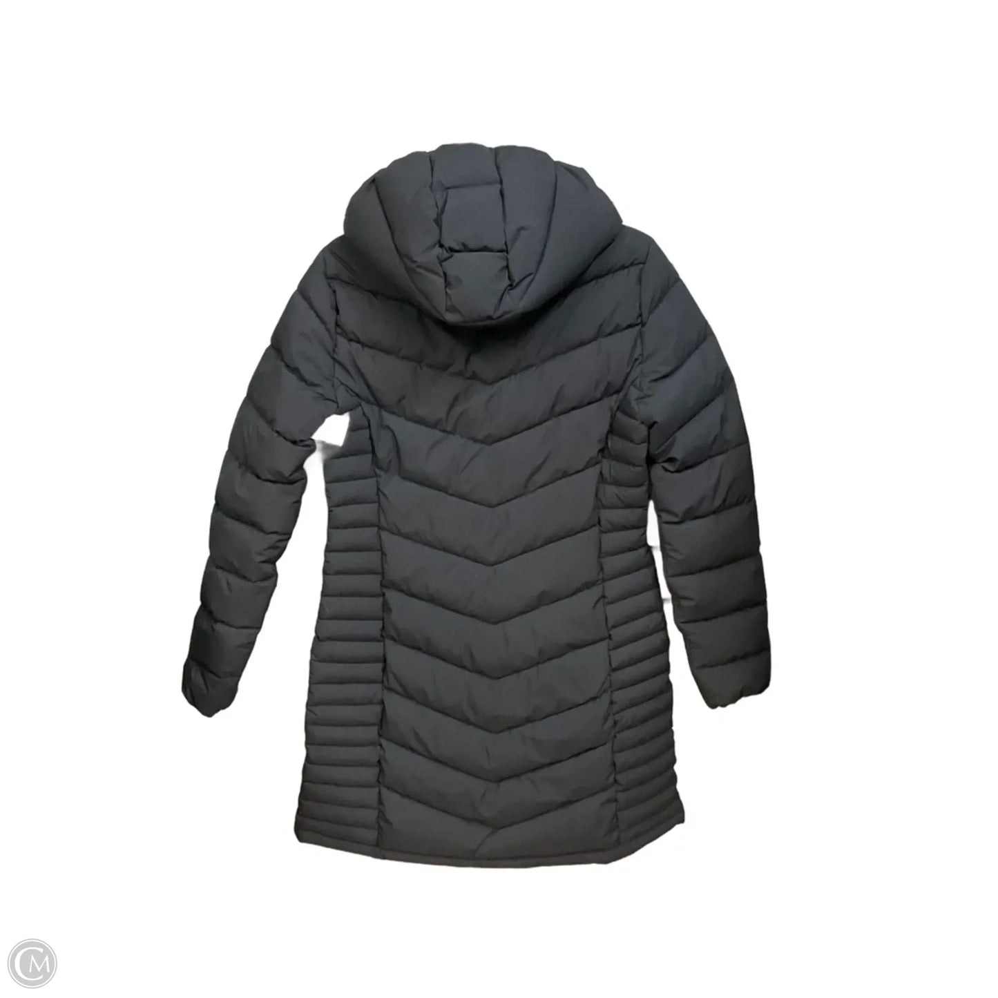 Coat Puffer & Quilted By Dkny In Black, Size: S