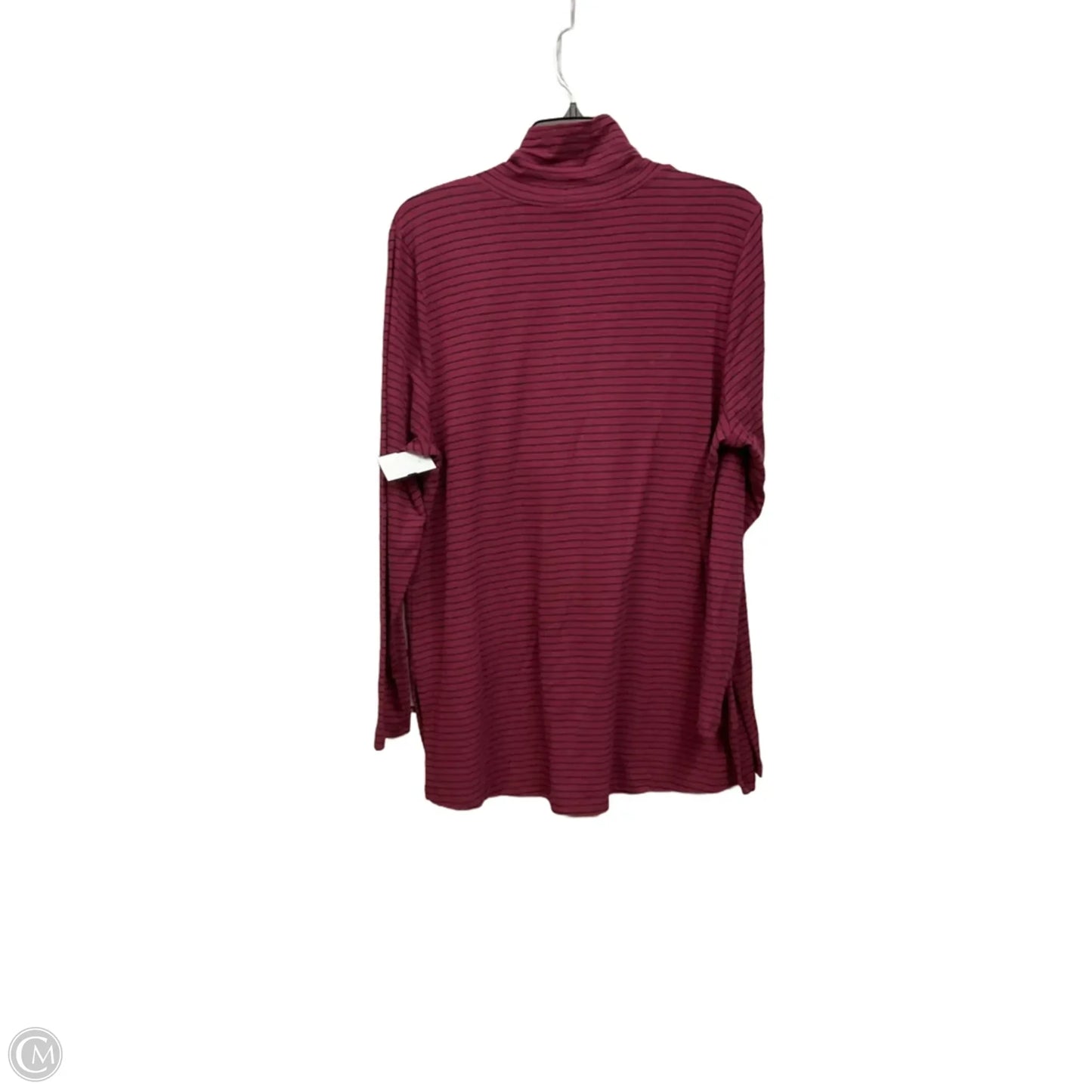 Tunic Long Sleeve By J. Jill In Striped Pattern, Size: L