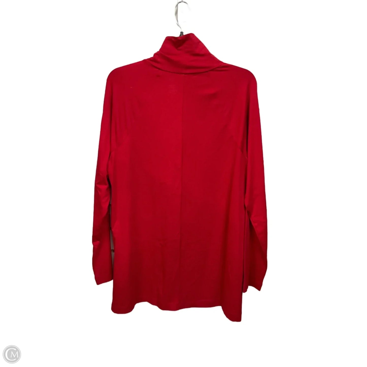 Tunic Long Sleeve By J. Jill In Red, Size: M