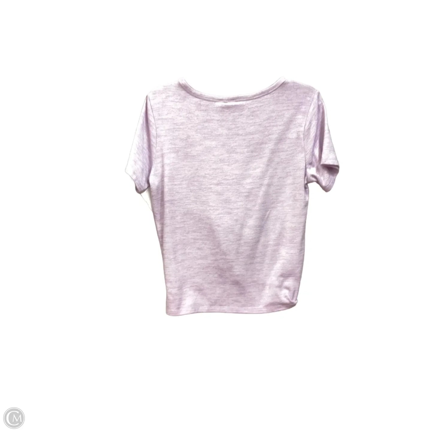 Top Short Sleeve Basic By Gap In Purple, Size: S