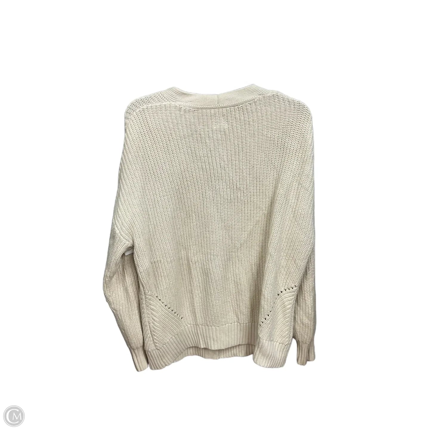 Cardigan By Gap In Cream, Size: S