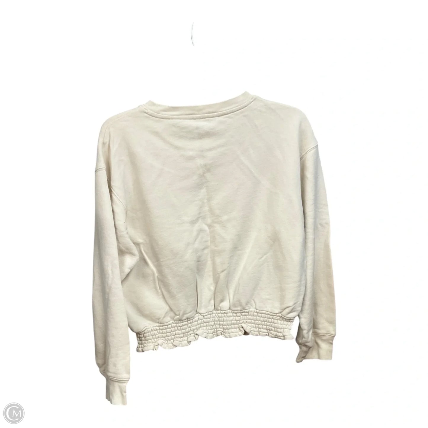 Sweatshirt Crewneck By Joie In Cream, Size: L