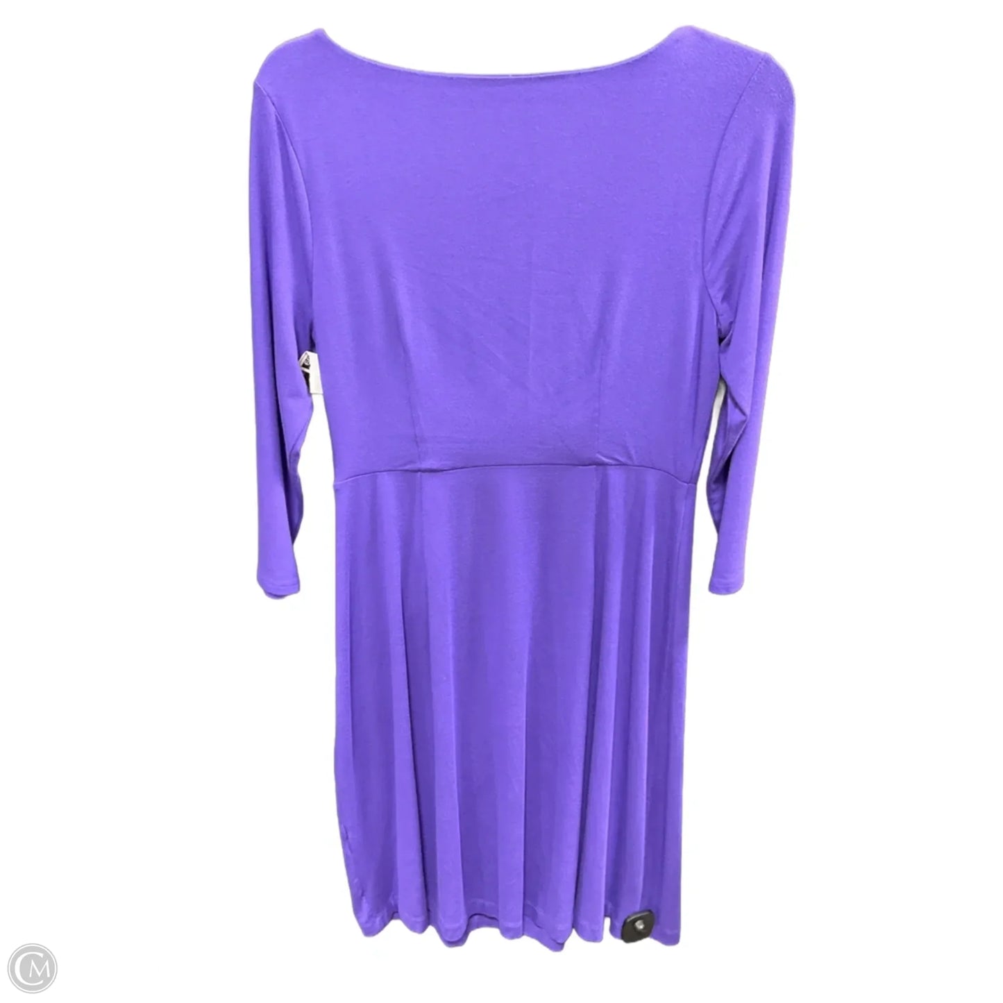 Dress Casual Short By Dana Buchman In Purple, Size: S