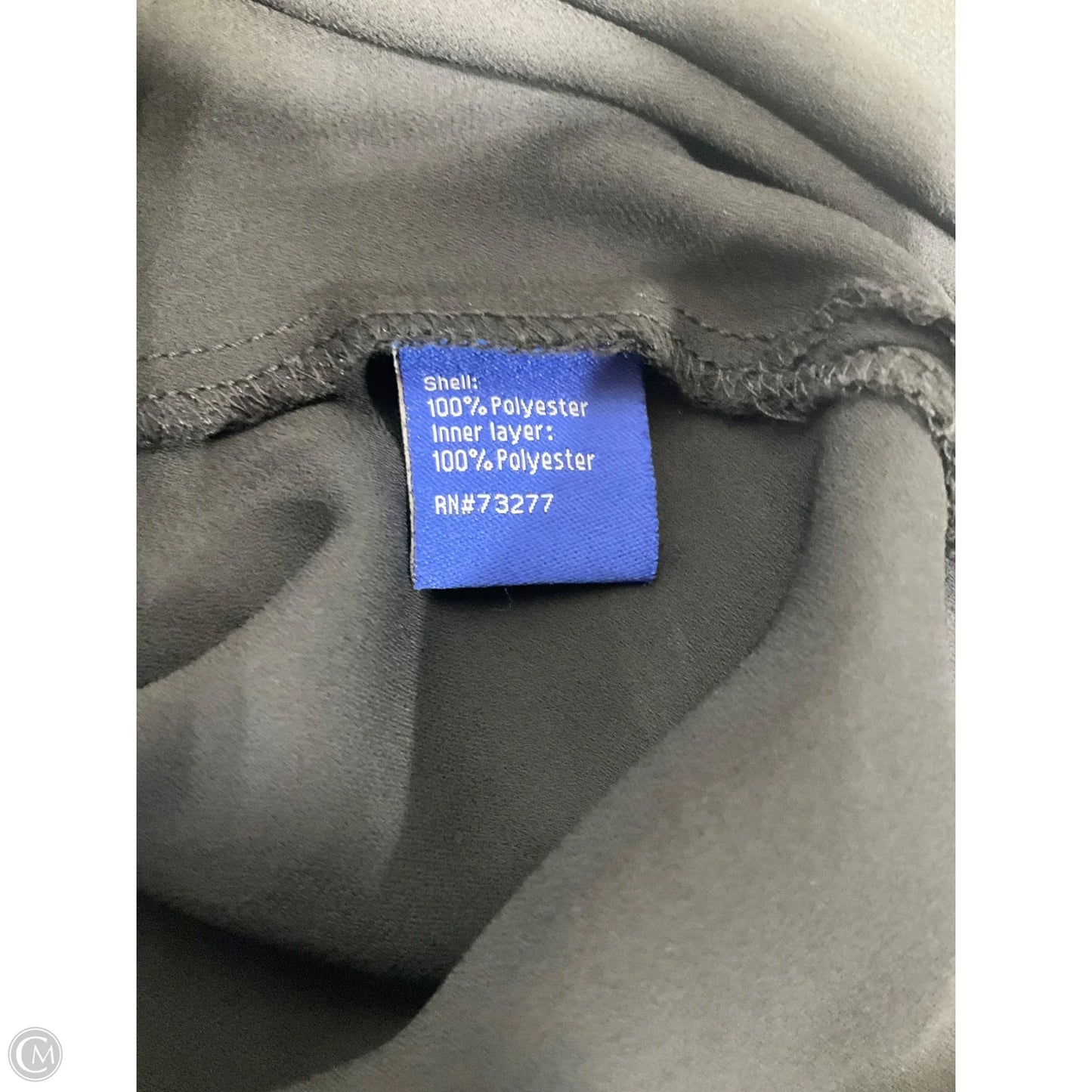 Top Sleeveless Basic By Apt 9 In Black & White, Size: M