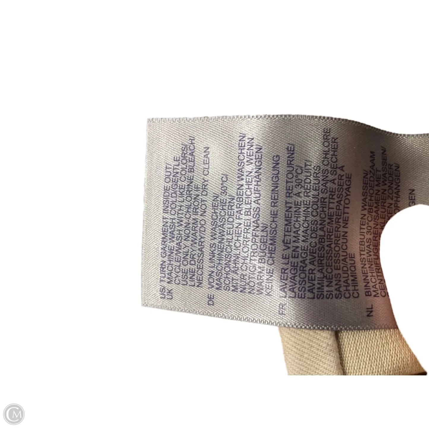 Jeans Straight By Not Your Daughters Jeans In Tan, Size: S