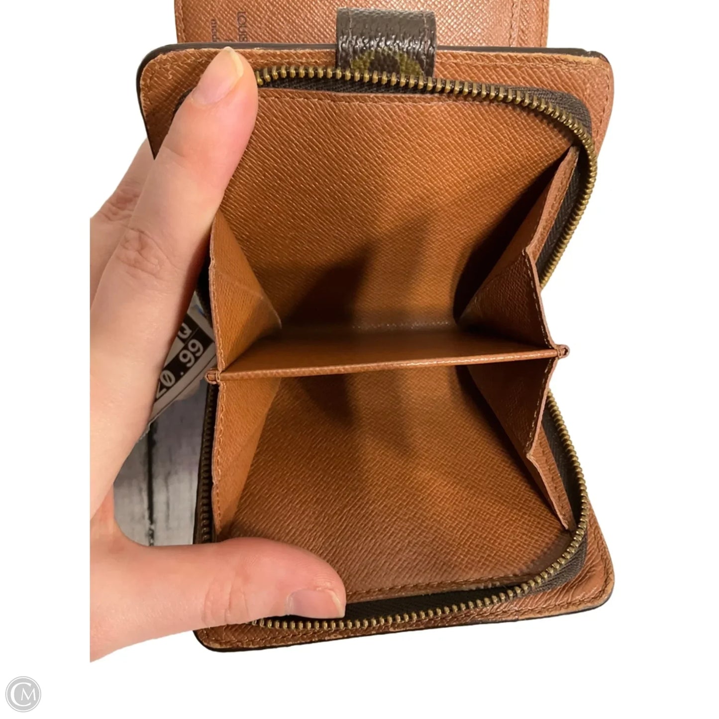 Wallet Luxury Designer By Louis Vuitton, Size: Small