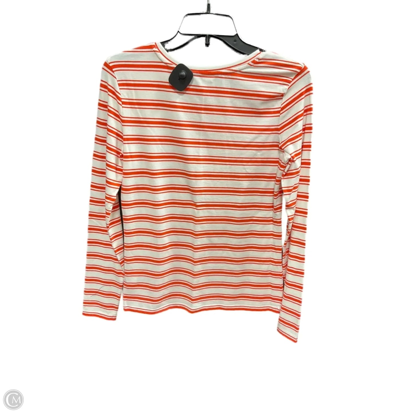 Top Long Sleeve Basic By Caslon In Striped Pattern, Size: S