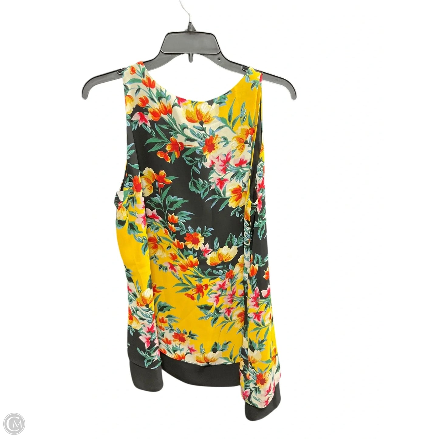 Top Sleeveless By Zac And Rachel In Floral Print, Size: L