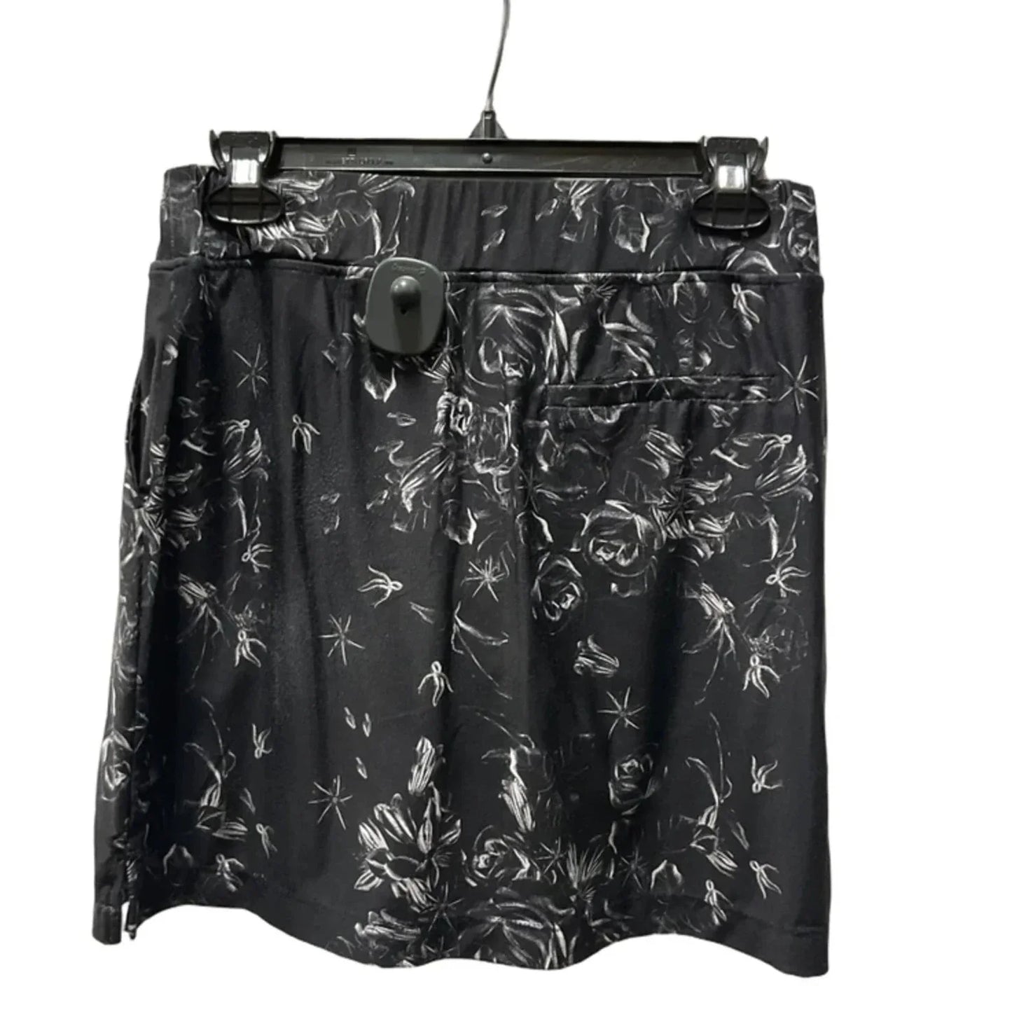 Athletic Skort By Kyodan In Black & White, Size: Sp