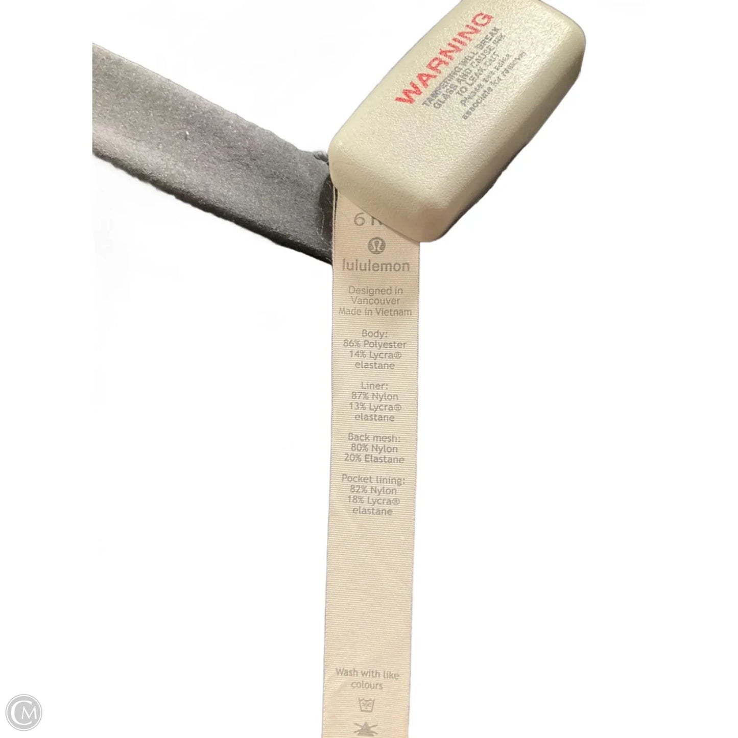 Athletic Skirt By Lululemon In Black, Size: 6