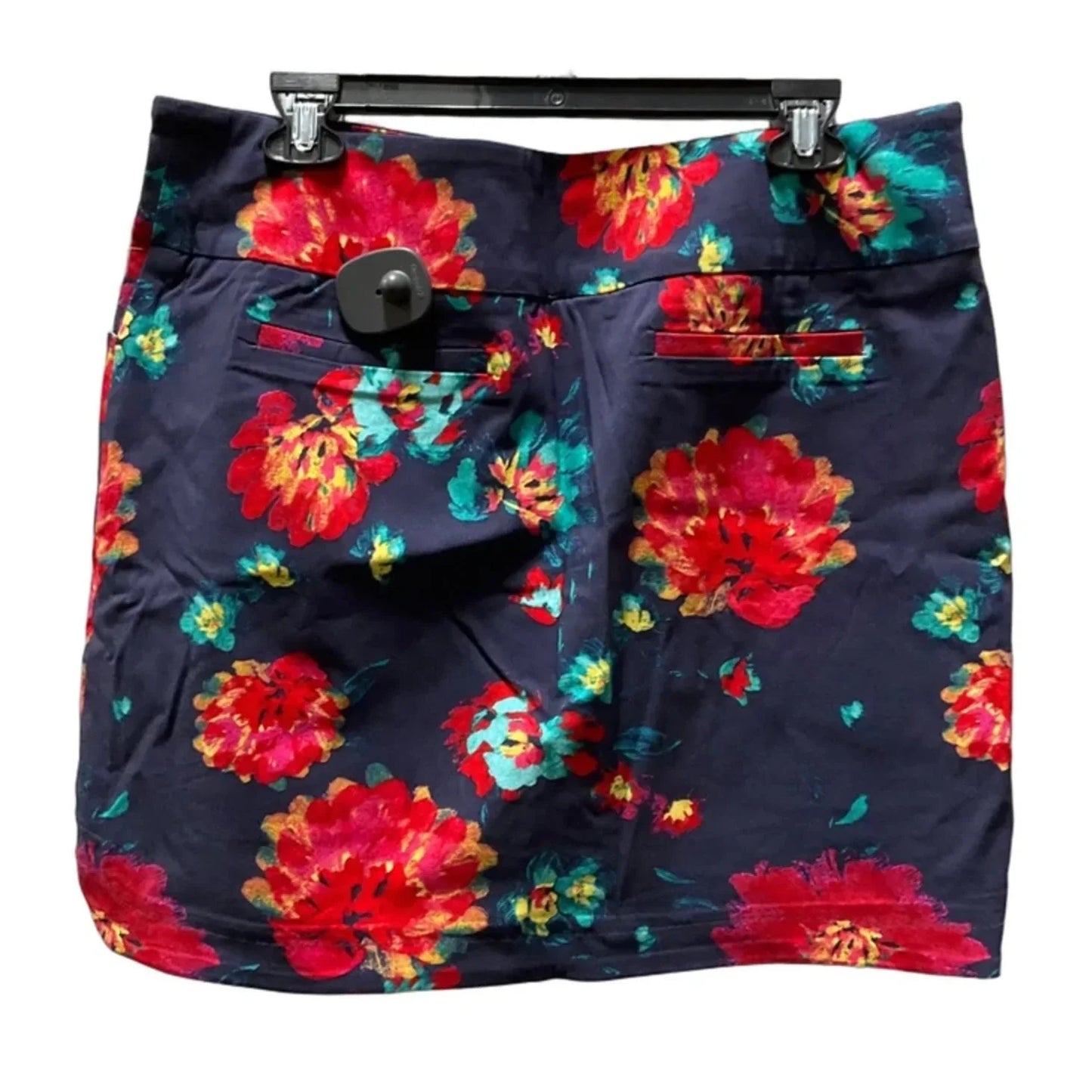 Skirt Mini & Short By Tribal In Navy, Size: 14