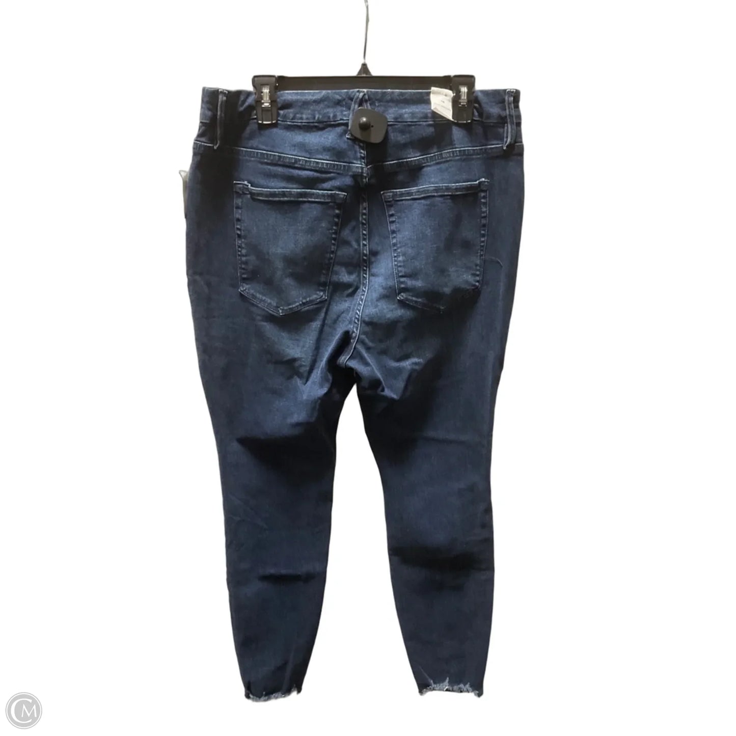Jeans Skinny By Good American In Blue, Size: 18