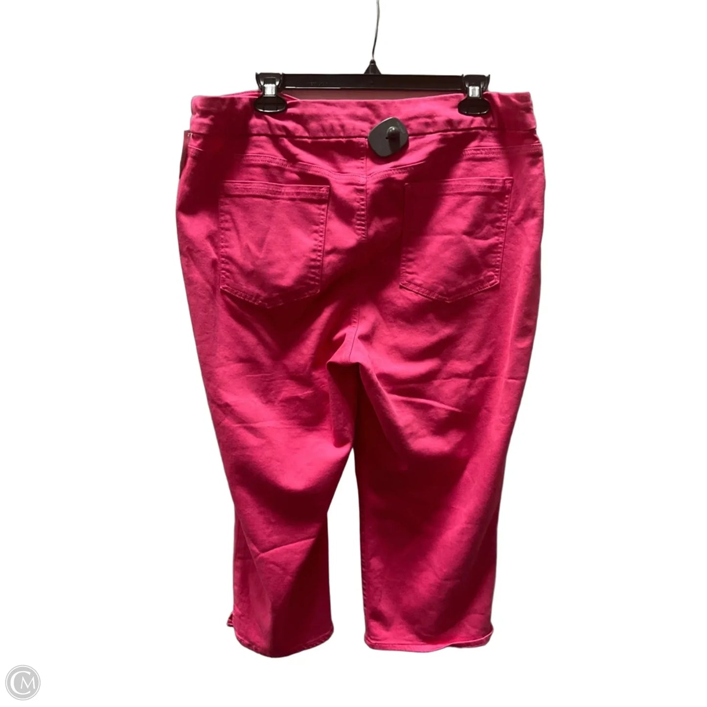 Capris By Chicos In Pink, Size: 16
