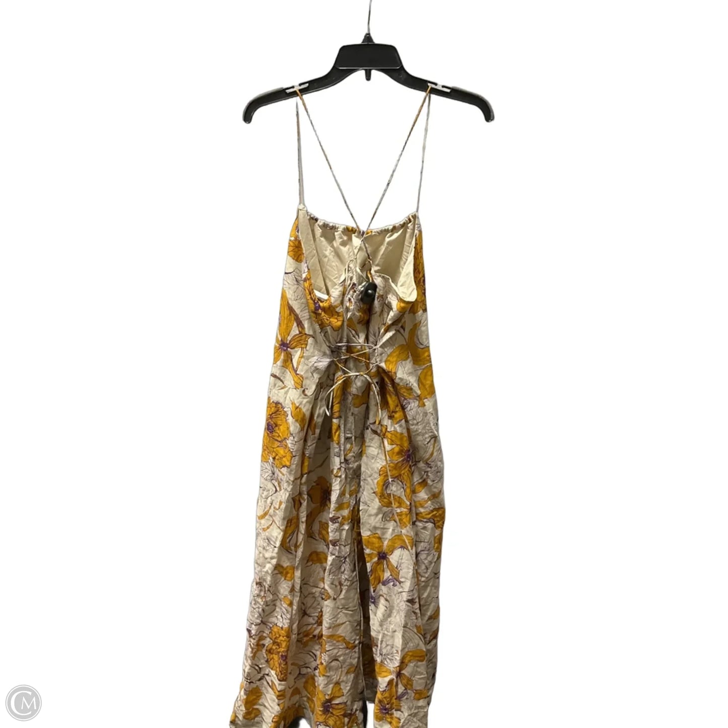 Dress Casual Maxi By Banana Republic In Yellow, Size: L